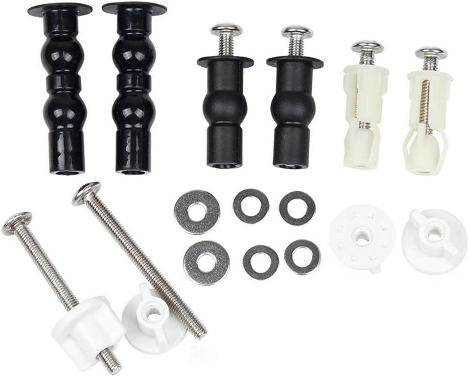 3 Paires Abattant Wc Fixations Charnières, Schraube Für Toilette Ensemble Von Fixation Charnière Schraube Fixations Dehnbar Gummi Schraube Geeignet Ist Zu/bei Toutes Die Toilettes -