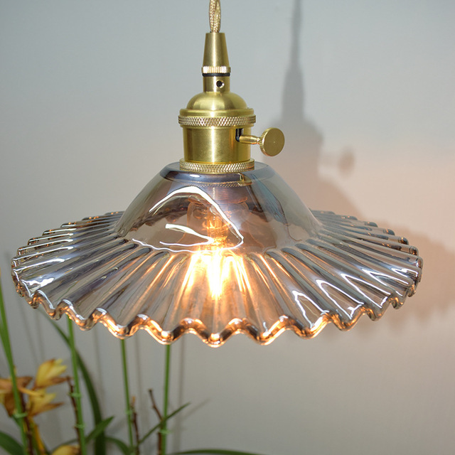E27 Industrial Vintage Glas Pendelleuchten Retro Deckenleuchte Glas Retro Pendelleuchten Industrielle Deckenbeleuchtung Pendelleuchten Deckenleuchte (rauchglas Ohne Lichtquelle)