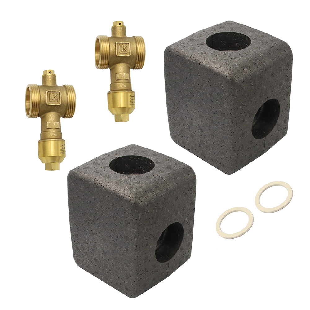 2 X Sicherheitsventil Und Isolierung G 1 1/4"/dn32 Lk 556 Set