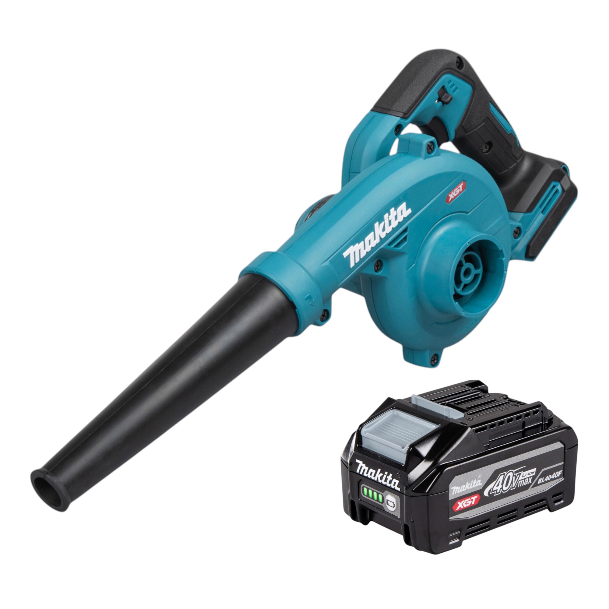 Makita Ub 002 Gu1 Akku Gebläse 40 V Max. + 1x Akku 4,0 Ah - Ohne Ladegerät