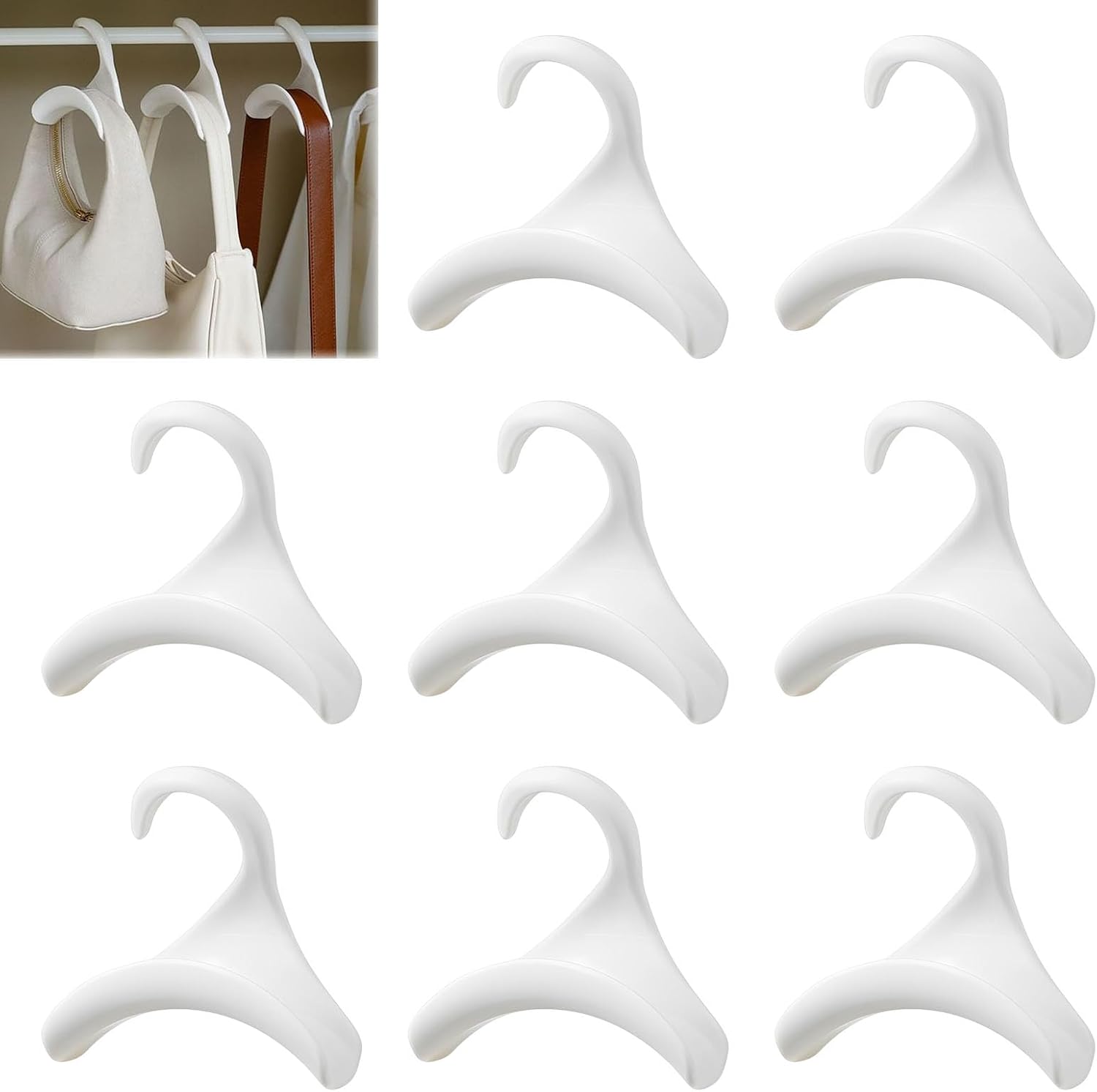 Rucksackhaken, 8er-set. Diese Platzsparenden Haken Sind Tragbar Und Eignen Sich Für Rucksäcke, Wandertaschen, Schals, Gürtel Und Krawatten.