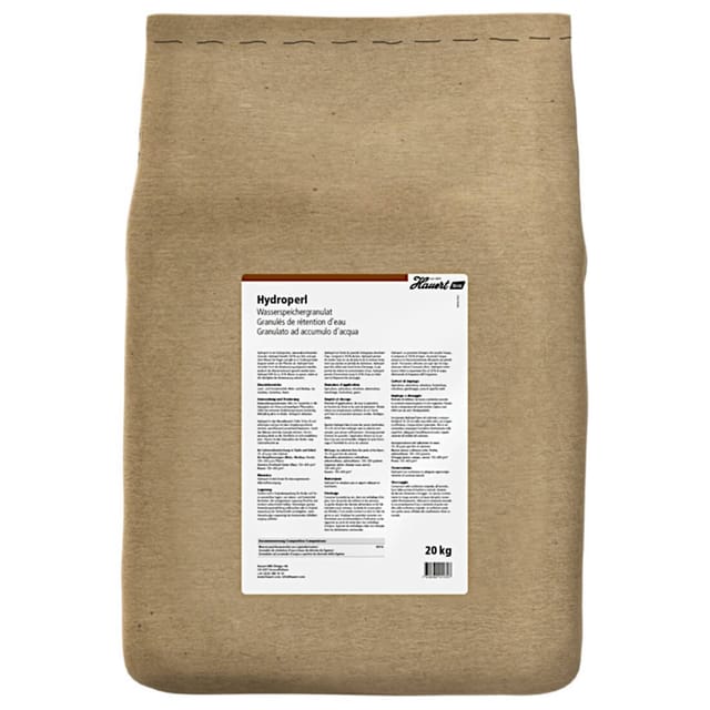 Hauert Bio Hydroperl Wasserspeichergranulat 20 Kg Bodenhilfsstoff