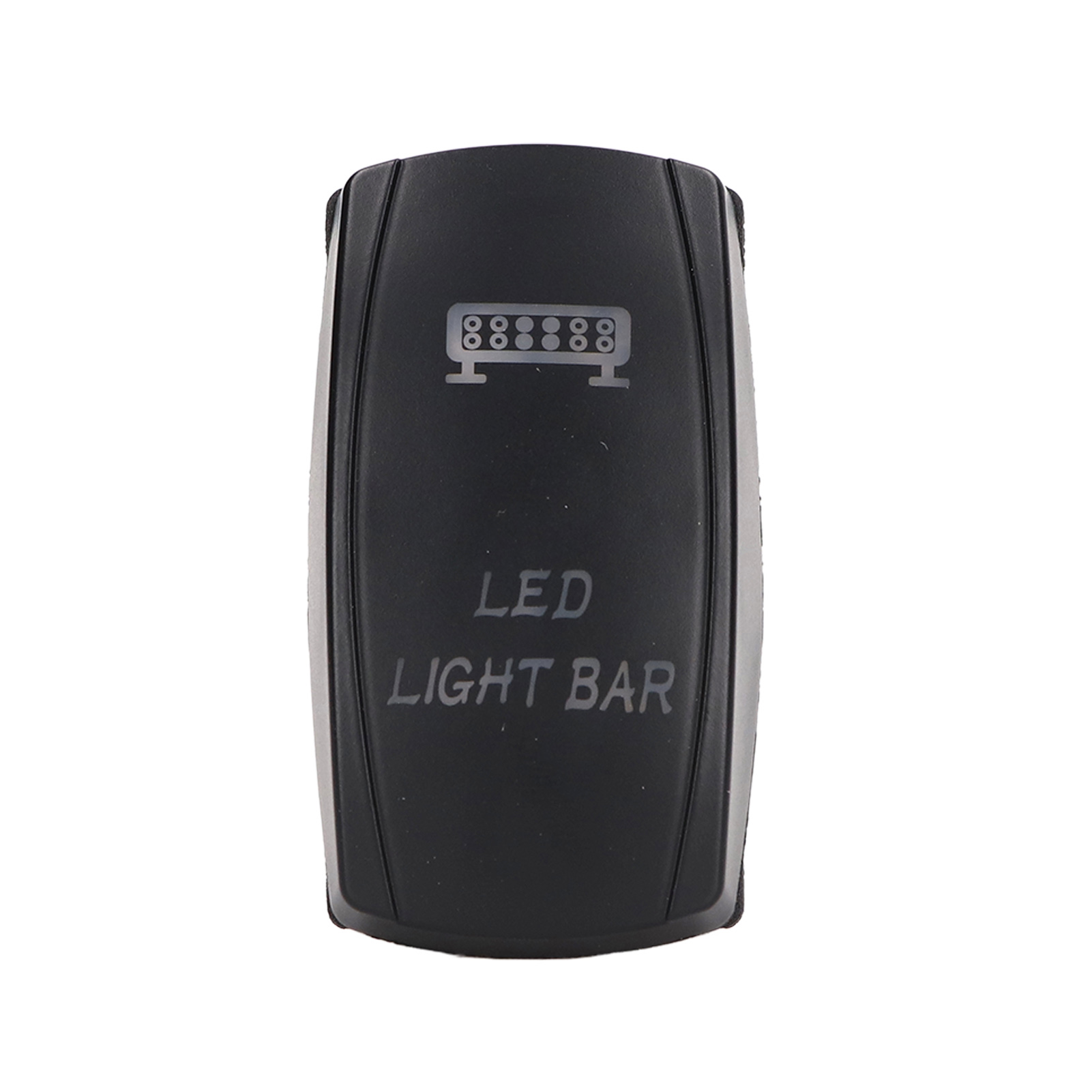 Led-lichtleistenschalter, Hohe Leistung, 5-polig, Ein/aus, -40 °c Bis 85 °c, Dc 12 V/24 V, Beständiges Abs, Lampenschalter Für Wohnmobile