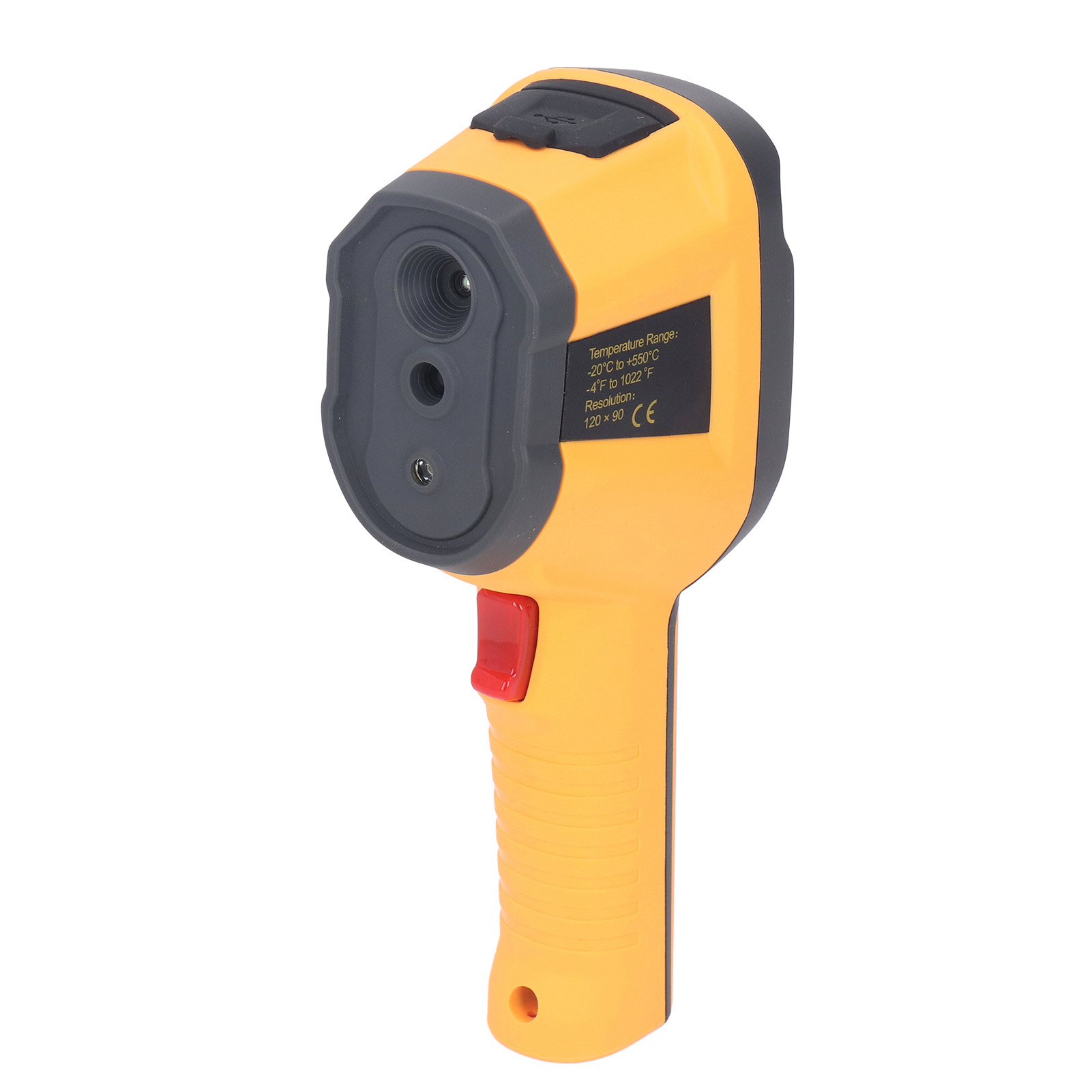 2,8-zoll-infrarot-wärmebildkamera, Handgerät Zur Lecksuche In Wasserleitungen, 120 X 90 Pixel, Betriebstemperatur: -20 Bis 550 °c, Eu-stecker, 100–240 V