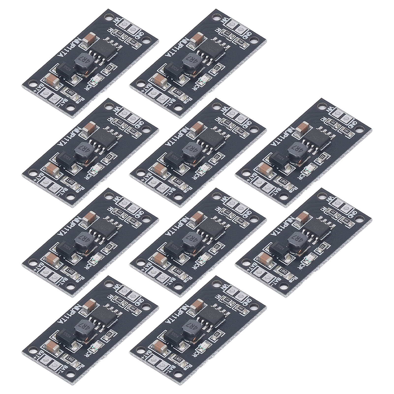 10 Stück 2s Akku-ladeplatinen Nimh Nicd Zellen-lademodul Pcb-akku-ladeplatine