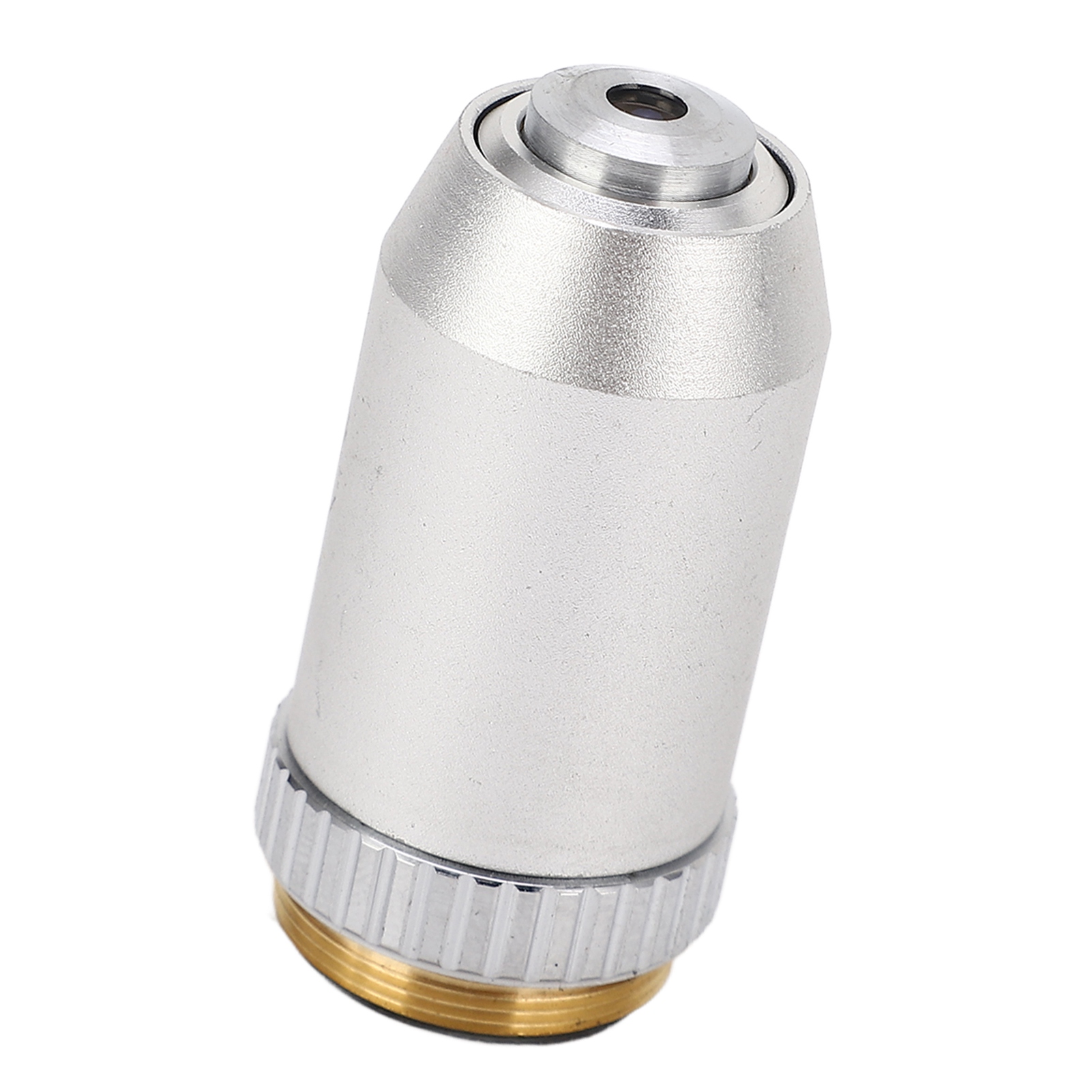 Achromatisches Objektiv 10x, Messing, Verchromt, Rms-schnittstelle, Mikroskopobjektiv