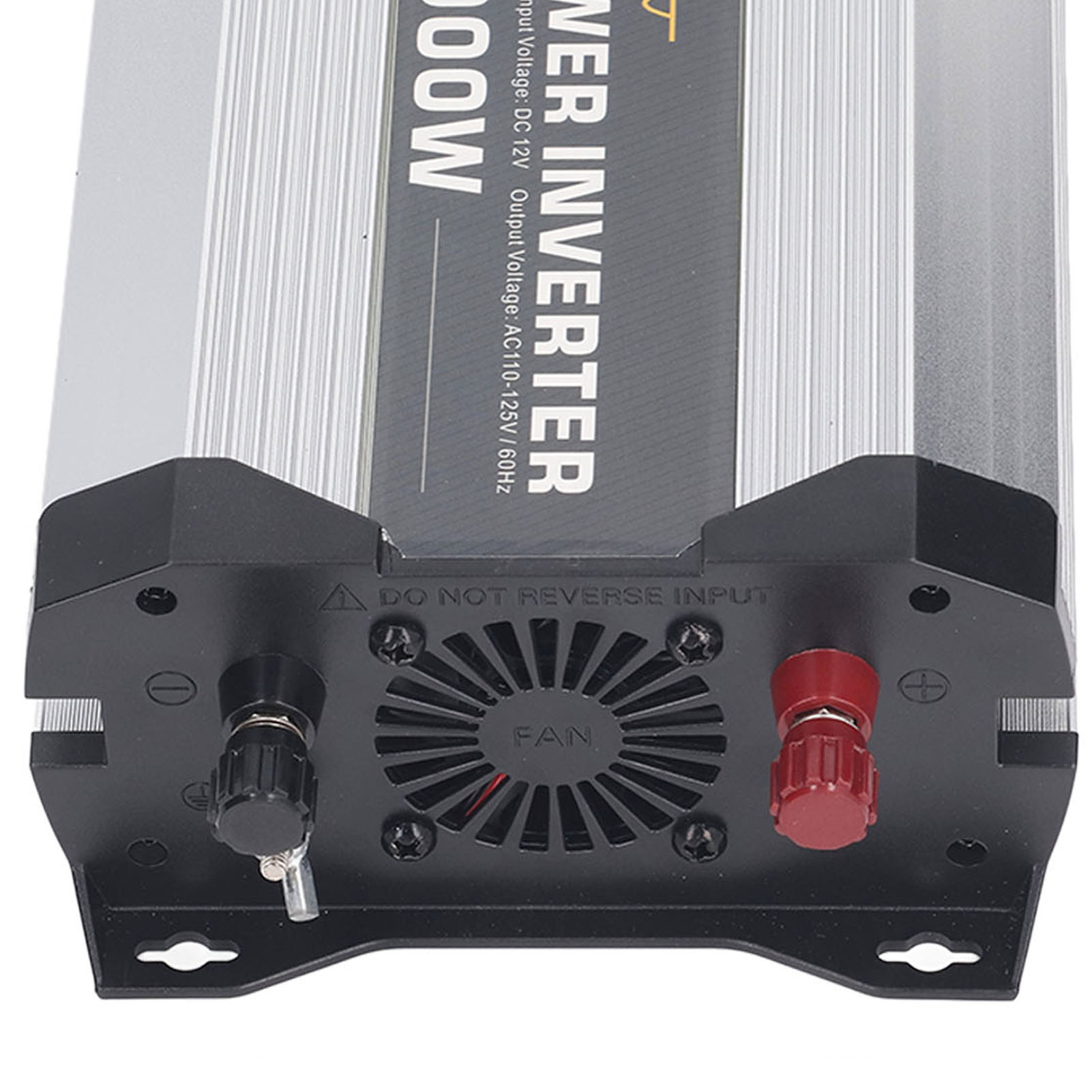 12 V Dc Auf 110 V Ac Sinus-solarwechselrichter Mit Usb-c-anschluss, Zwei Netzsteckdosen Für Handy, Computer Und Lüfter (1000 W)