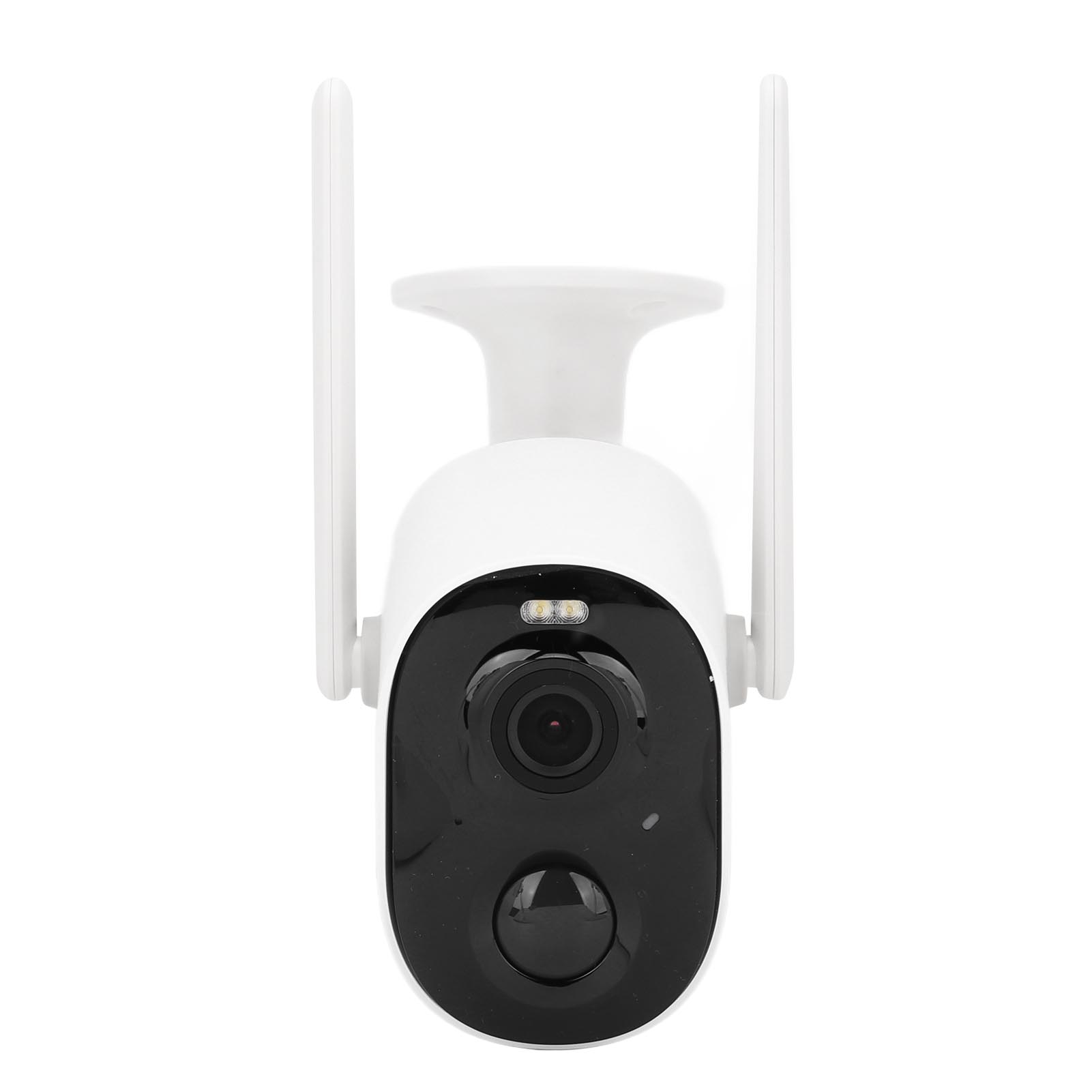 Sicherheitskamera, 2 Mp, Kabellos, Für Den Außenbereich, 1080p-farbdarstellung, Nachtsicht, Ki-bewegungserkennung, Gegensprechfunktion, Akkubetrieben