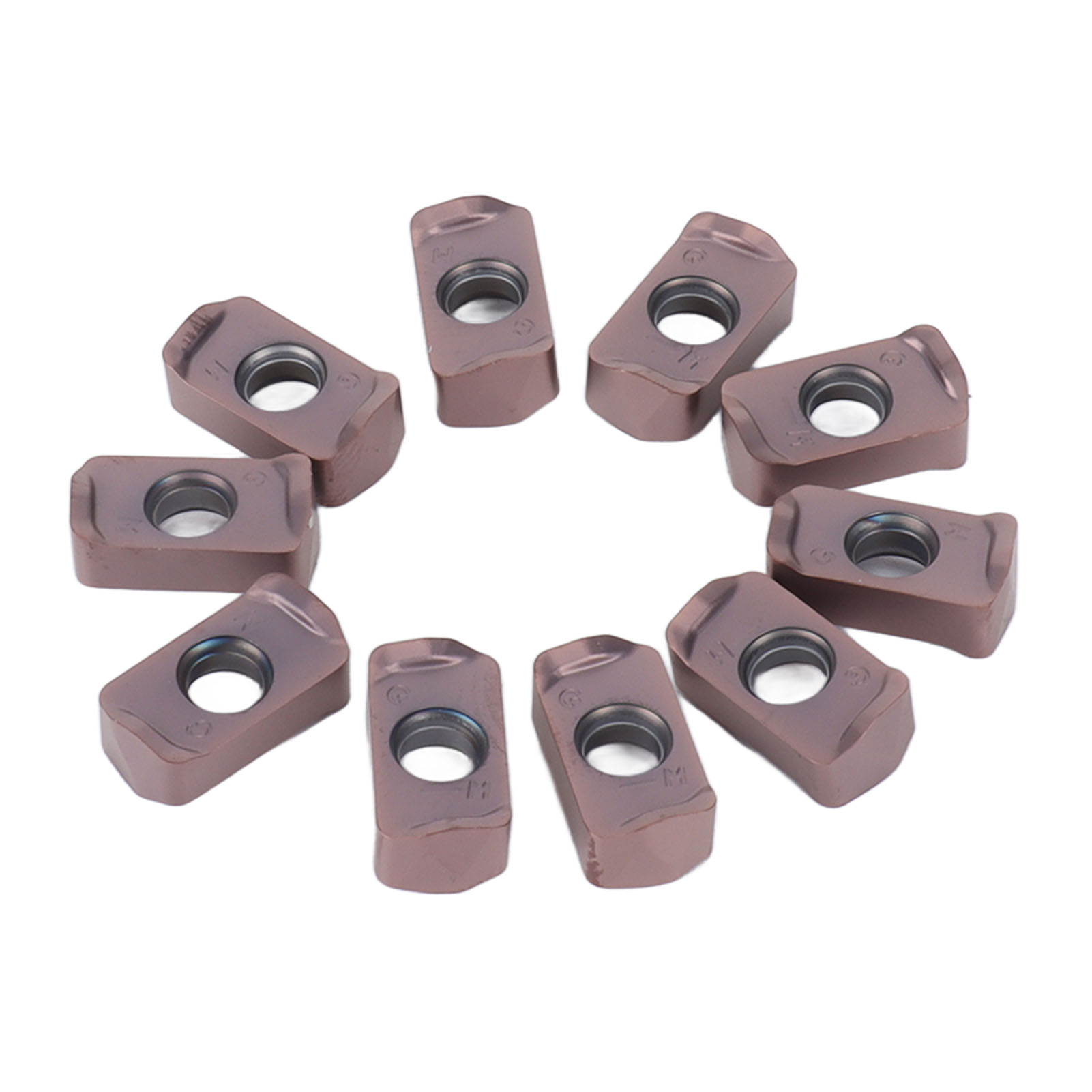 10 Stück Wendeschneidplatten Aus Hartmetall Für Cnc-drehmaschinen, Beschichtet, Logu030310