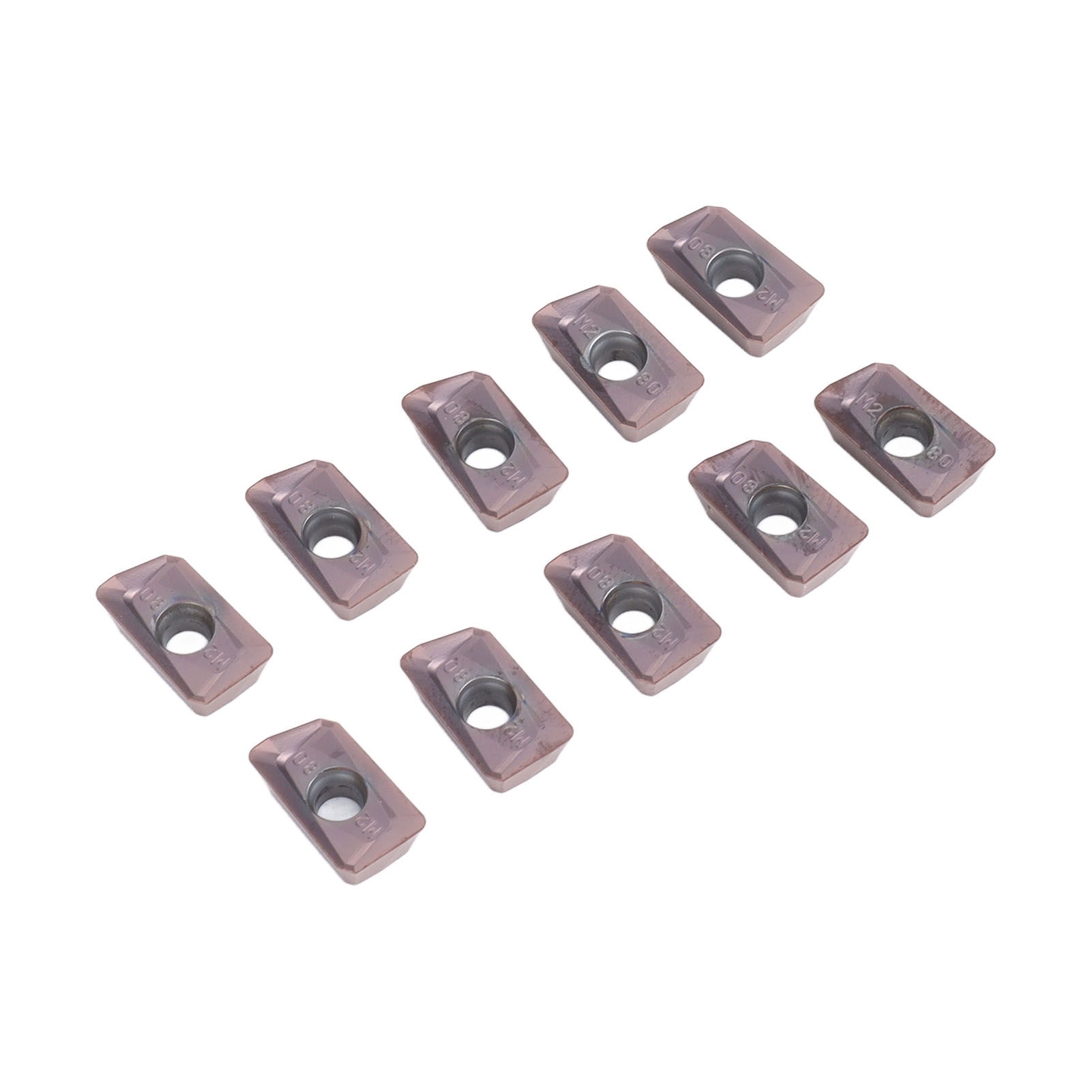 10 Stück Wendeschneidplatten Aus Hartmetall Für Cnc-drehmaschinen, Dreh- Und Schlichteinsätze Mit Beschichtung (apmt1135pder-m2)