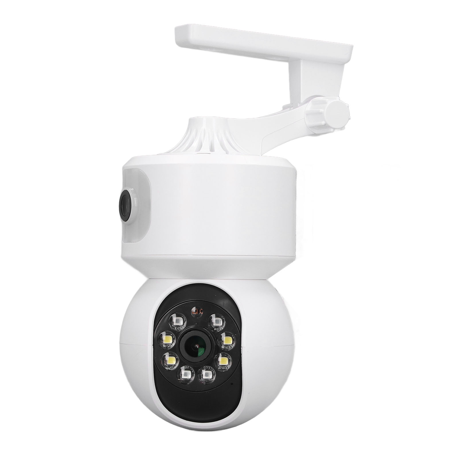 Binokulare Überwachungskamera, Intelligente Wlan-innenkamera, Kabellose Hd-sicherheitskamera, 100–240 V, Eu-stecker