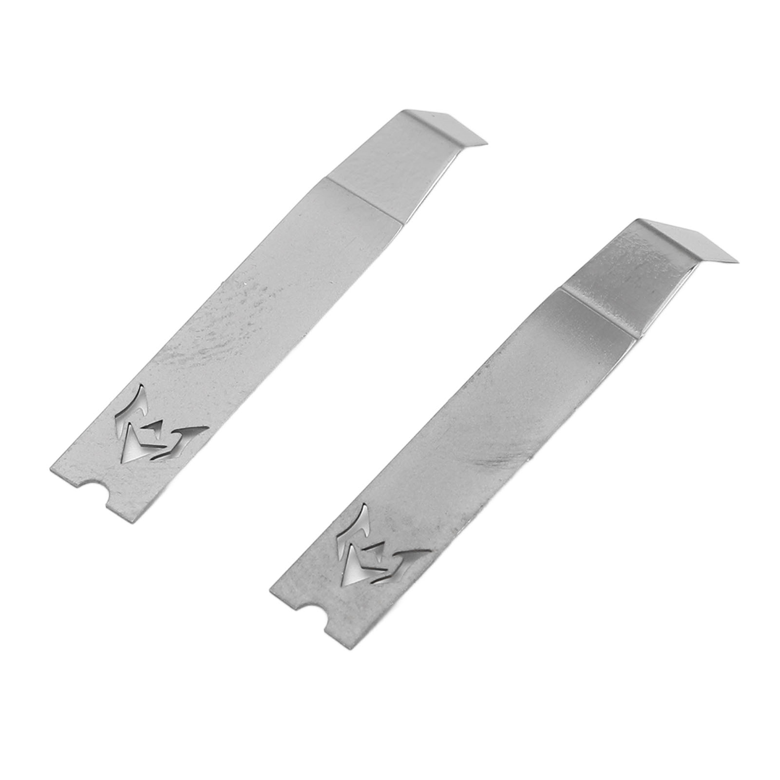 2 Stück Spudger Aus Edelstahl, 135° Gebogen, 0,12 Mm Dick, Tragbare Hebelklinge Für Die Handy-reparatur