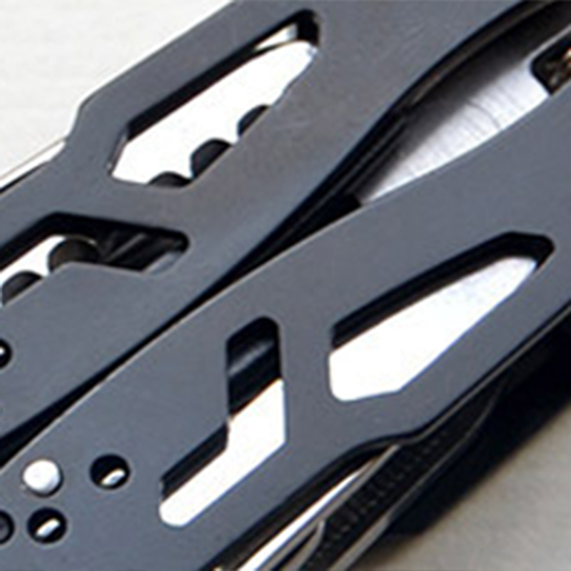 Mini-multifunktionszange, Faltbar, 14-in-1, Edelstahl, Tragbares Multitool Für Den Außenbereich, Schwarz