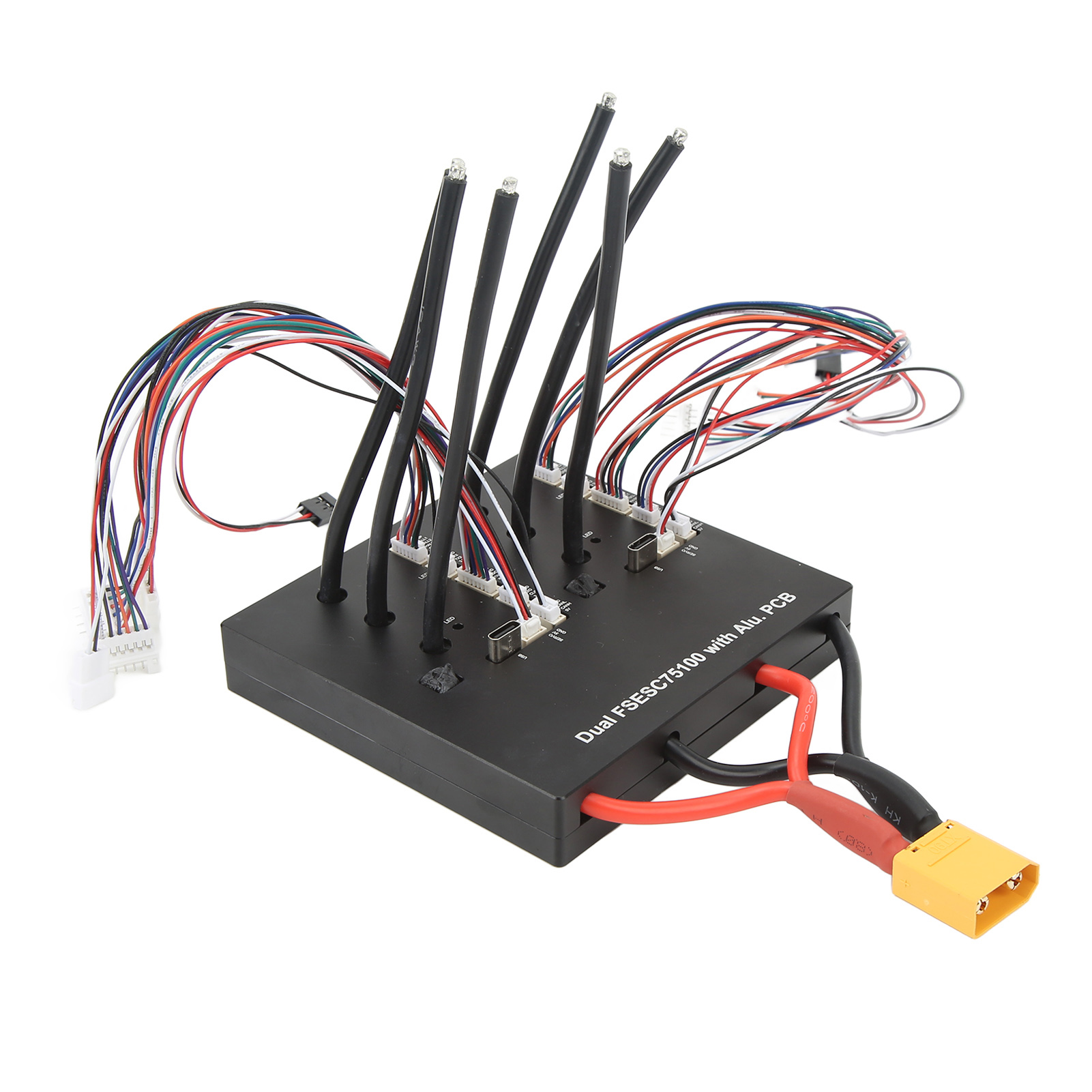 Elektrischer Drehzahlregler Mit Zwei Antrieben, Aluminiumgehäuse, 168 Mhz Cpu, 14–84 V