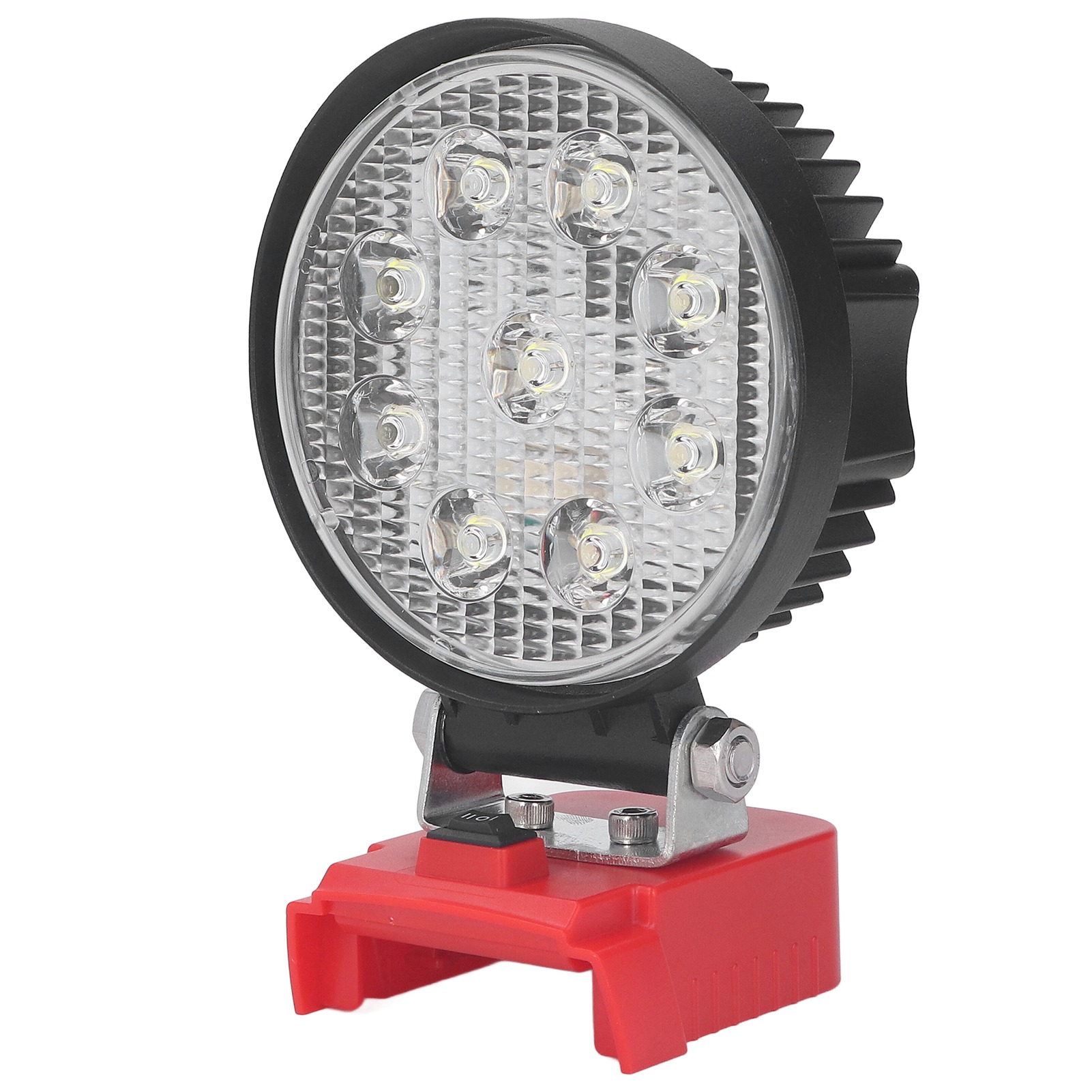 Led-arbeitsleuchte 6000k 27w 2400lm 2-stufige, Hohe Helligkeit, Breiter Abstrahlwinkel, Kabelloser Fluter Für M18 Lithium-ionen-akku
