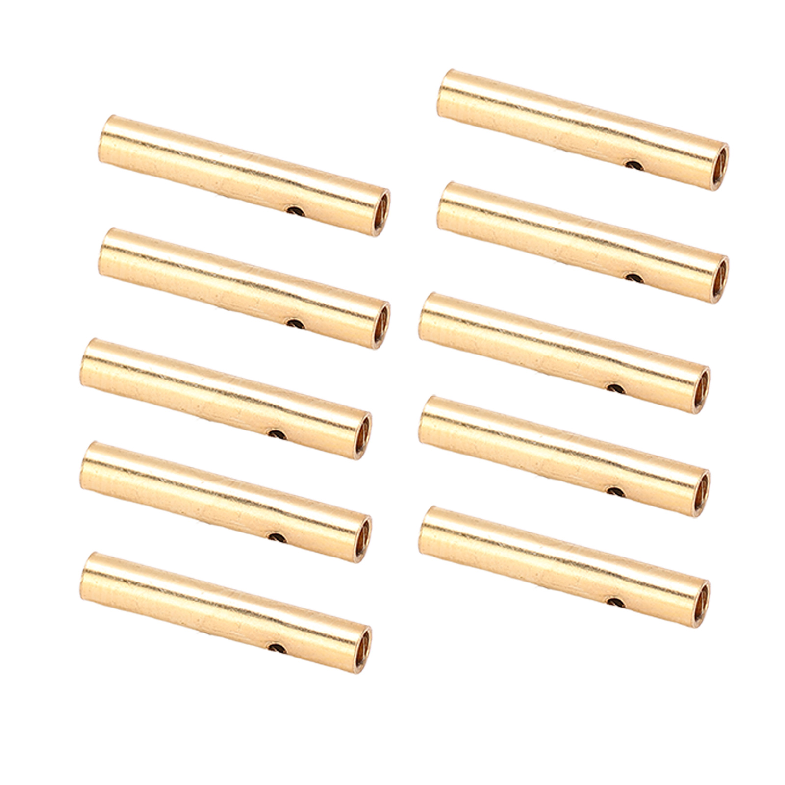 10 Stück Bananenstecker (2,0 Mm), Vernickelt, Für Rc-bastelprojekte, Akkus, Regler Und Motoren