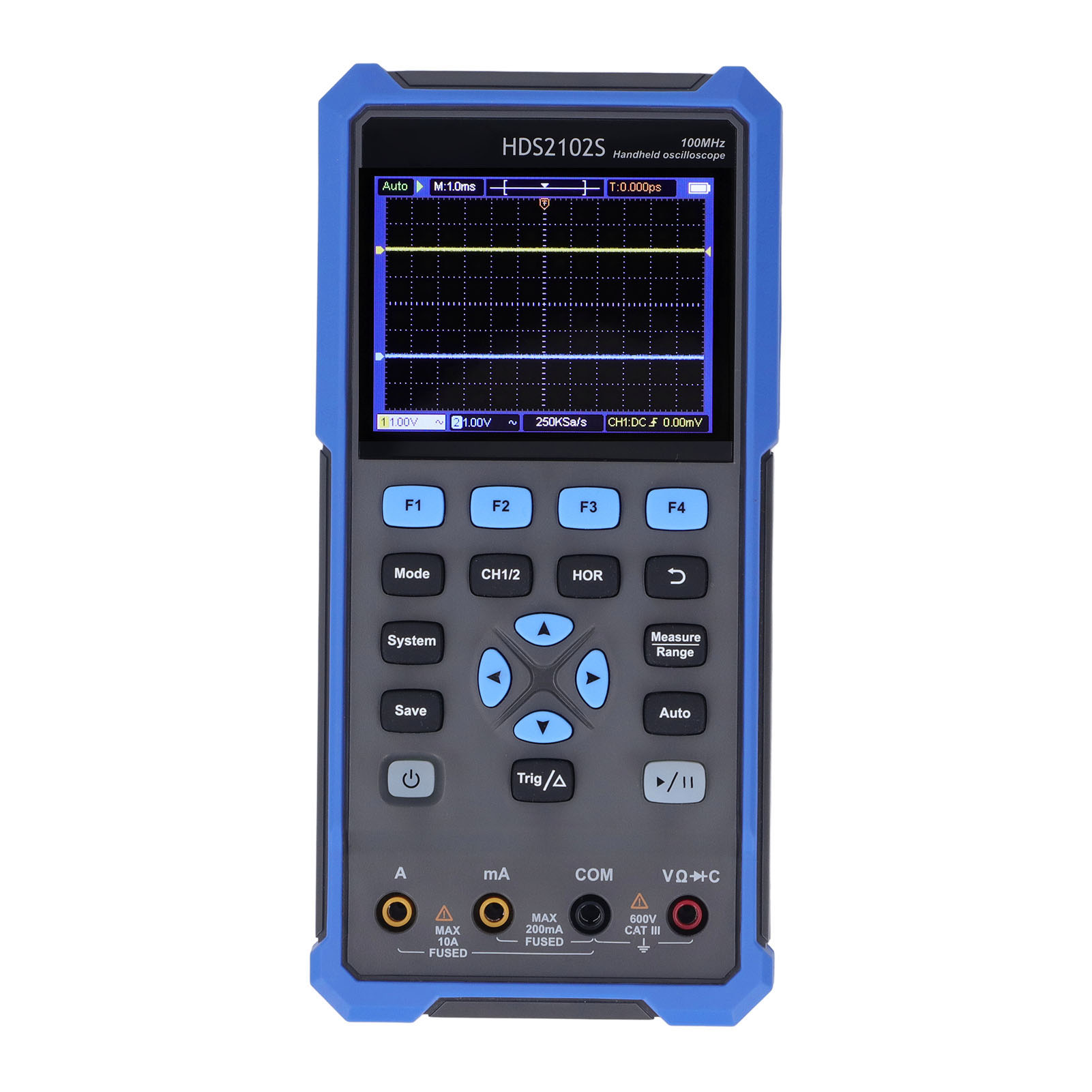 3-in-1-oszilloskop, Multimeter, Wellenformgenerator, 3,5-zoll-farb-lcd, Zweikanal-handoszilloskop