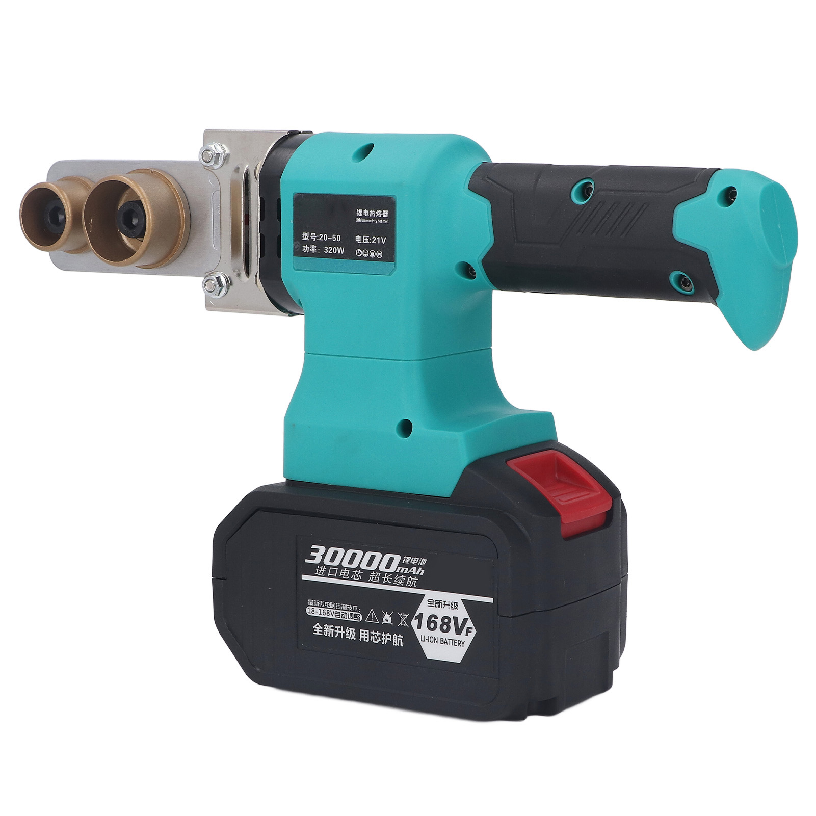 Ppr-rohrschweißgerät Mit Einstellbarer Temperatur, Verbrühungsschutz, 110–240 V, Eu-stecker