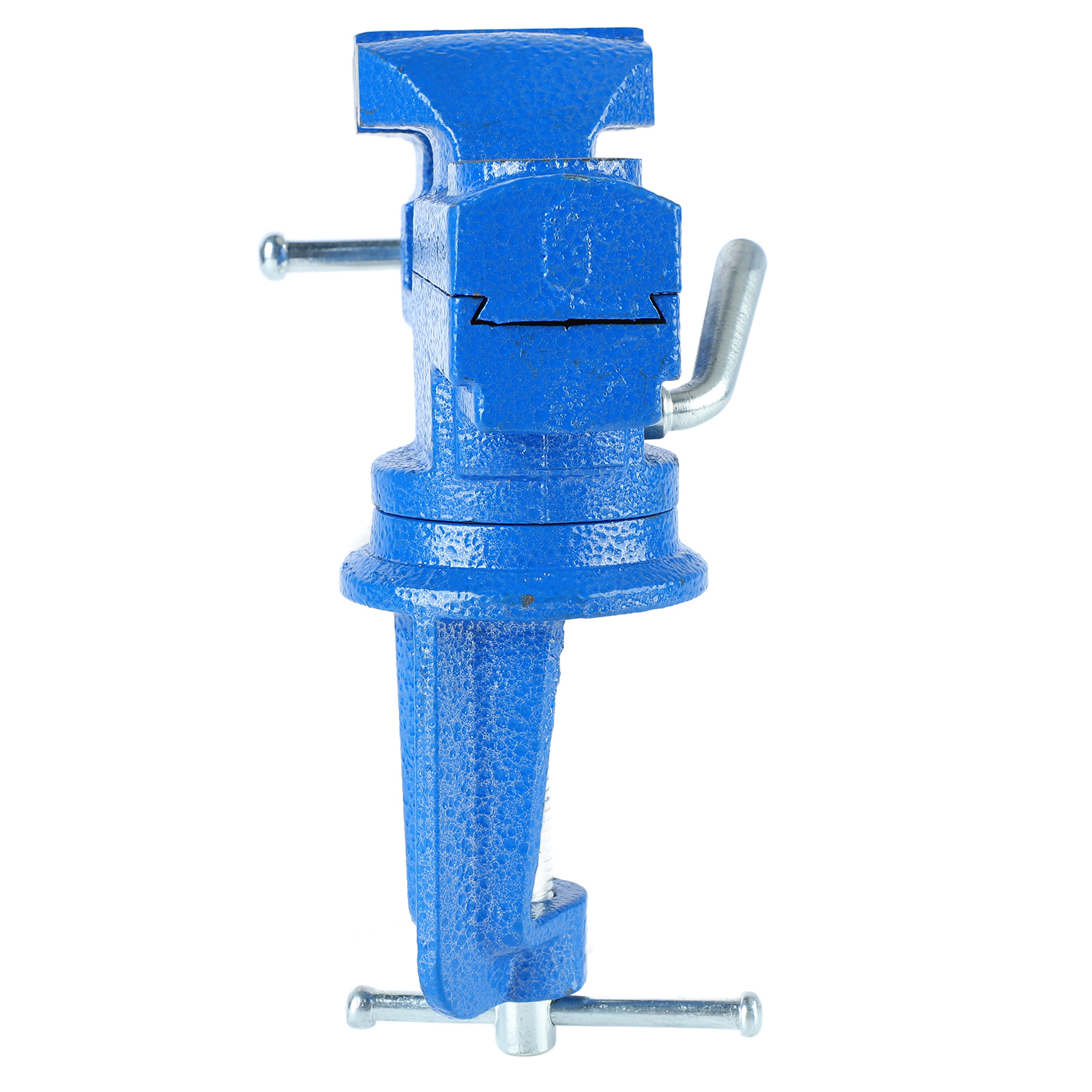 Hochleistungs-tischschraubstock Mit 50-mm-backen, Hoher Härte, 360°-drehung, Universell Einsetzbar, 50 Mm/2 Zoll (1,5 Kg), Blau