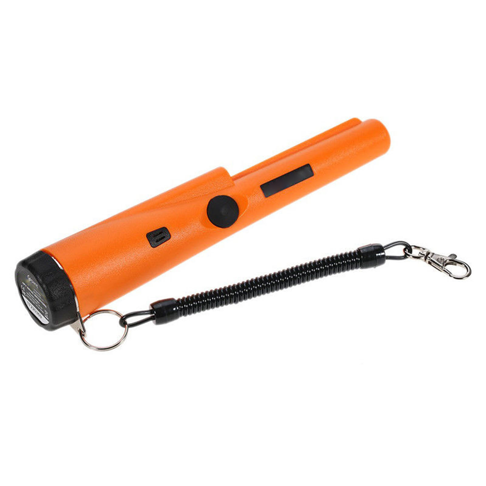 Metall-pinpointer Mit Vibrations- Und Tonanzeige, Empfindlicher Hand-led-pinpointer-metalldetektor, Schatzfinder, Orange