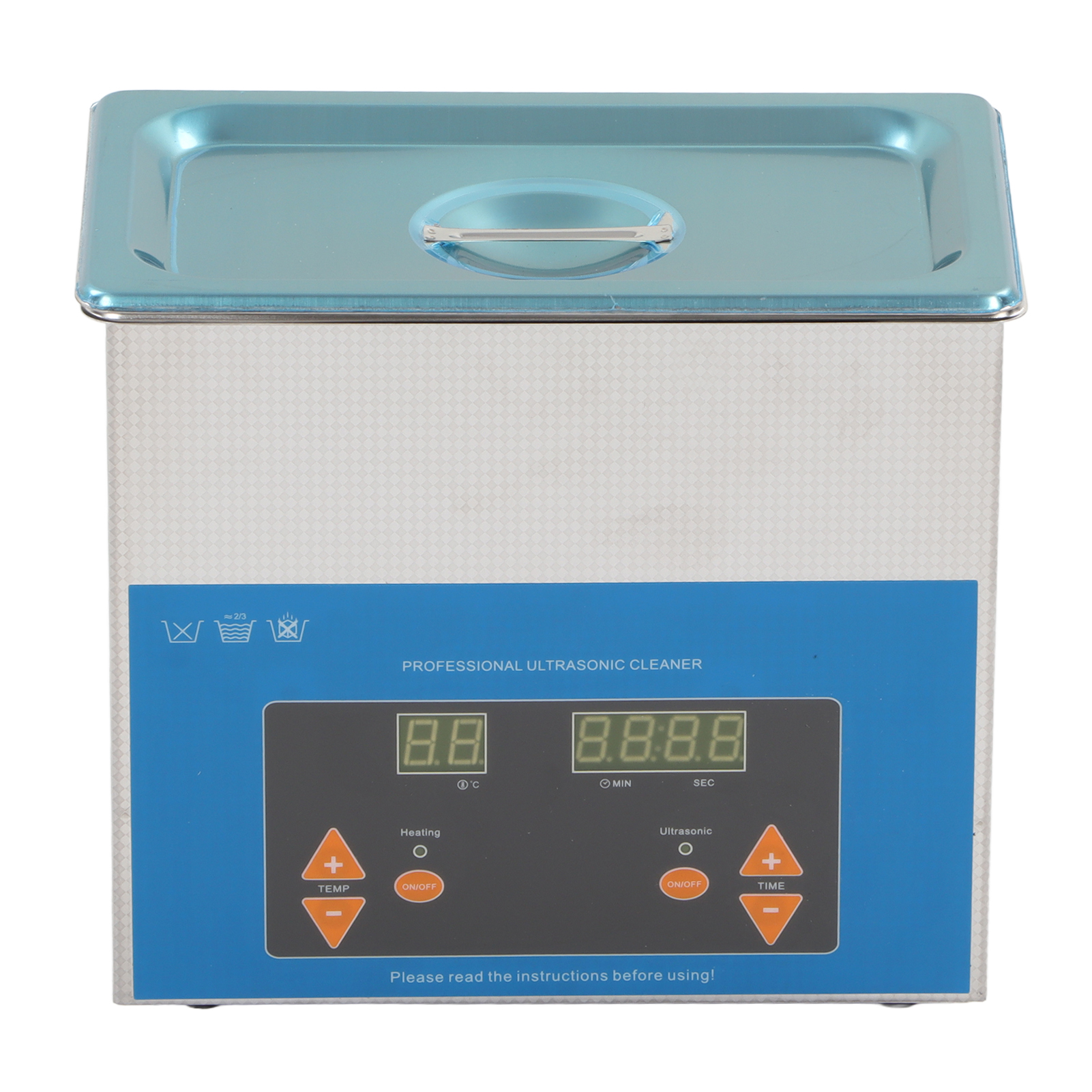3-liter-vollautomatischer Ultraschallreiniger, 40 Khz Ultraschallreinigungsgerät, Einstellbare Zeit Und Temperatur, Eu-stecker 220–240 V
