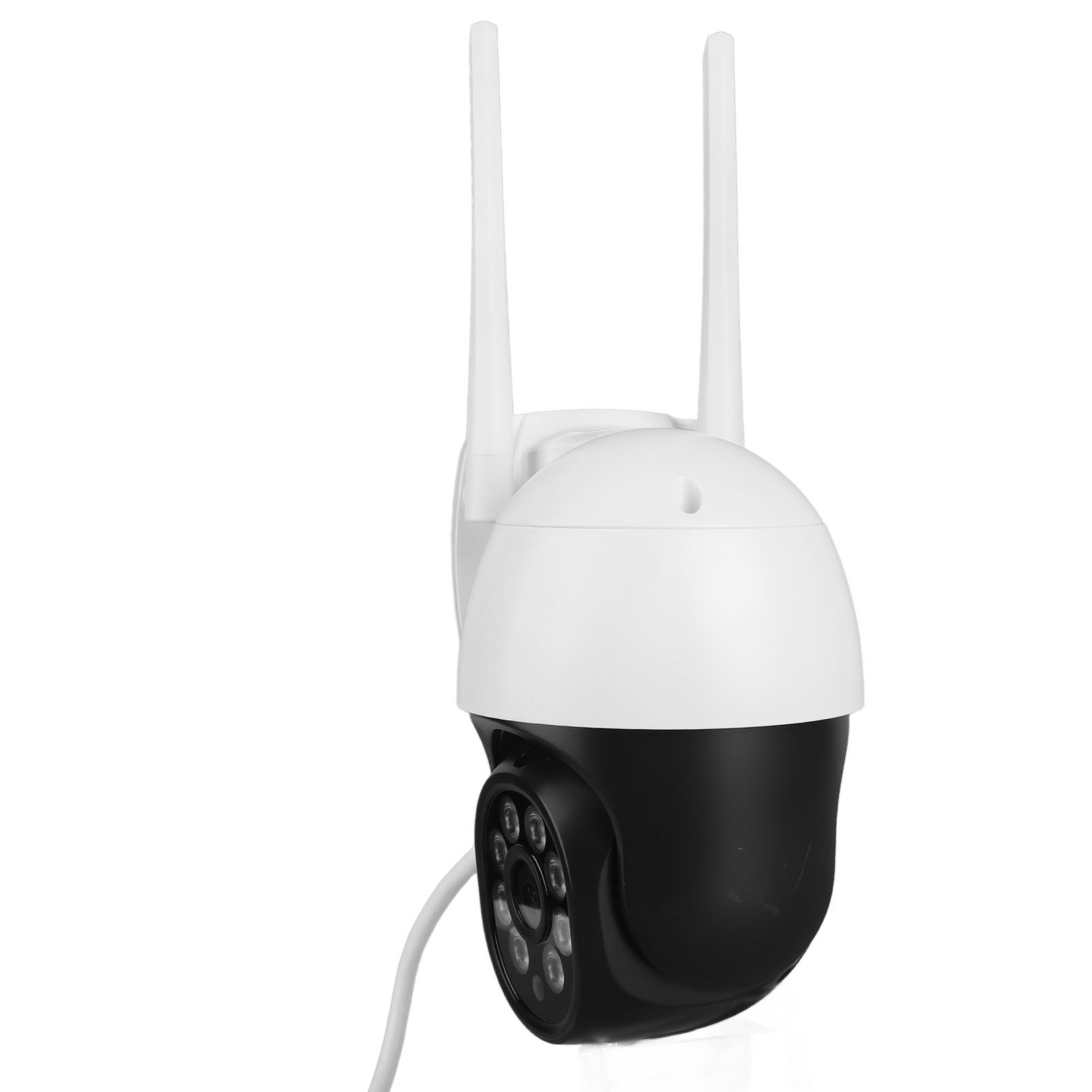 Sicherheitskamera 5mp Wlan Kabellos Außenkamera 1080p Farbe Nachtsicht Mit Tuya App-steuerung Ki-bewegungserkennung Alarm Gegensprechfunktion 100–240v Eu-stecker
