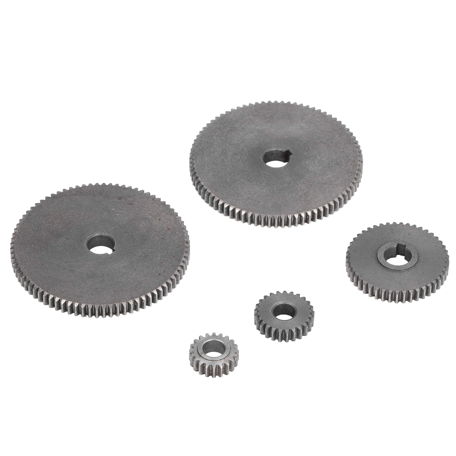 5-teiliges Drehmaschinen-zahnrad-set Aus Metall Für Mini-drehmaschinen T80, T45, T25 Und T20 (ersatzteilset) Zum Schneiden
