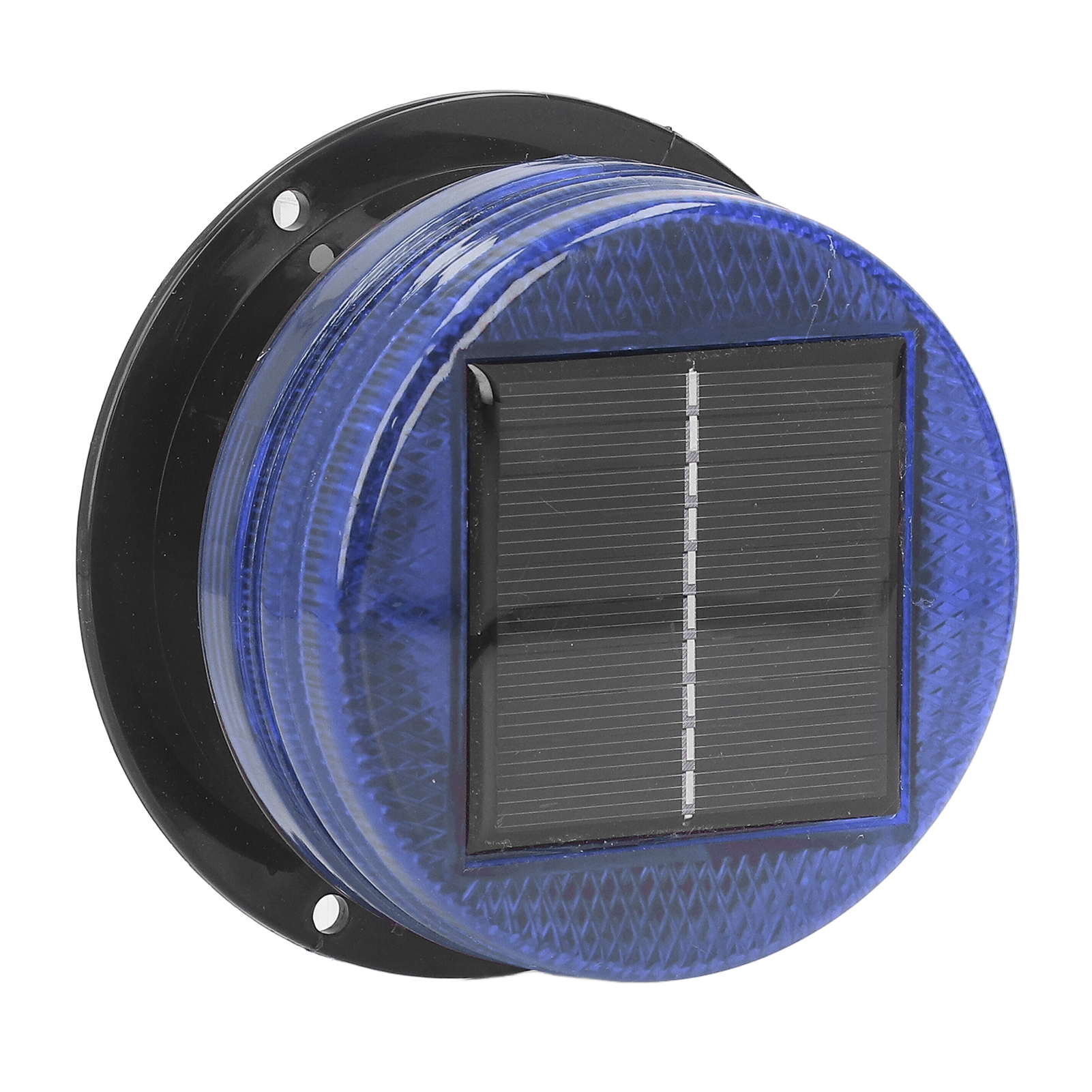 Solarbetriebene Warnblitzleuchte Mit 6 Hochleistungs-leds, Wasserdicht, Baustellen- Und Straßenwarnleuchte, Blaues Licht