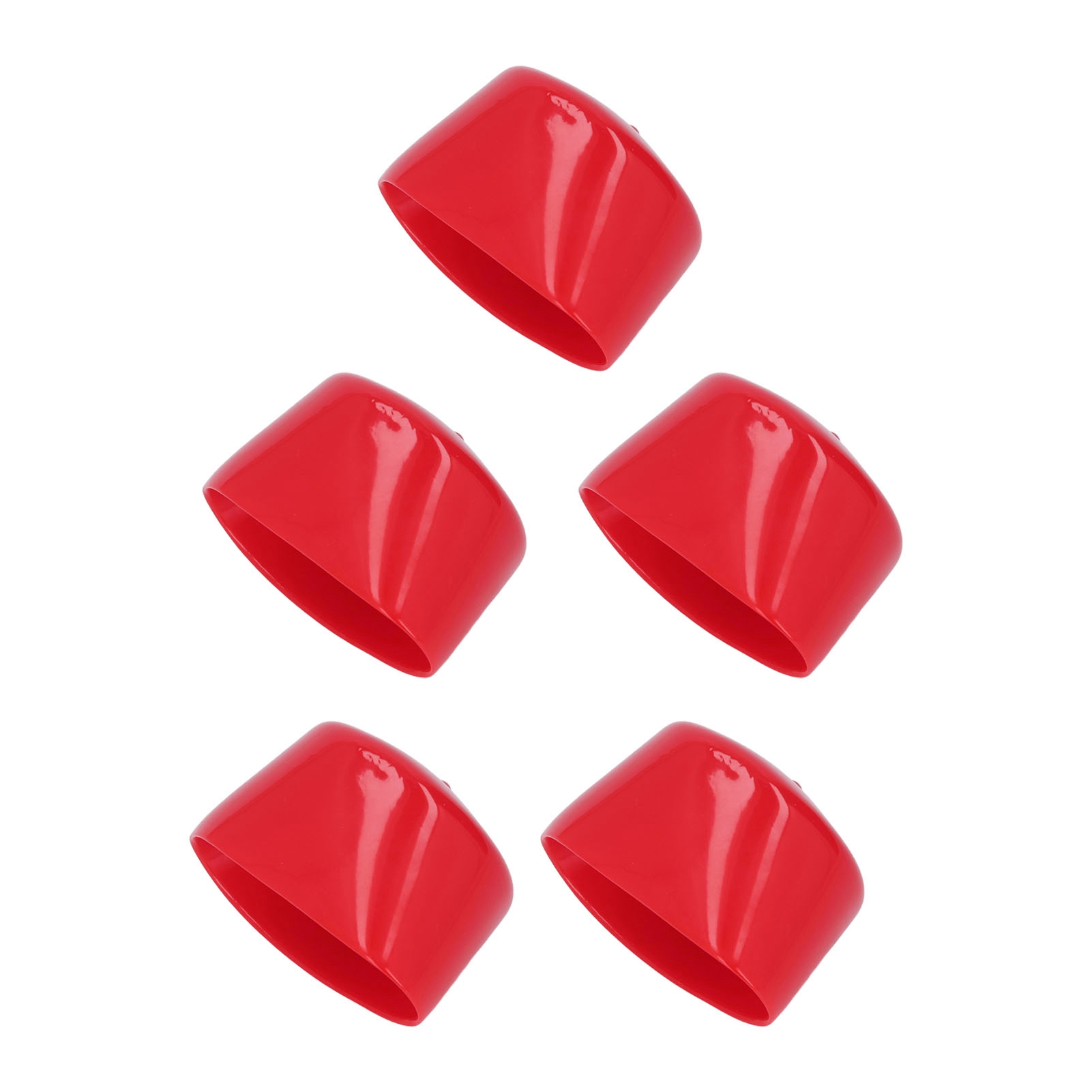 5 Stück Schraubendkappen, 60 Mm Durchmesser, Flexibel, Flammhemmend, Korrosionsbeständig, Pvc-gewindeschutzkappe