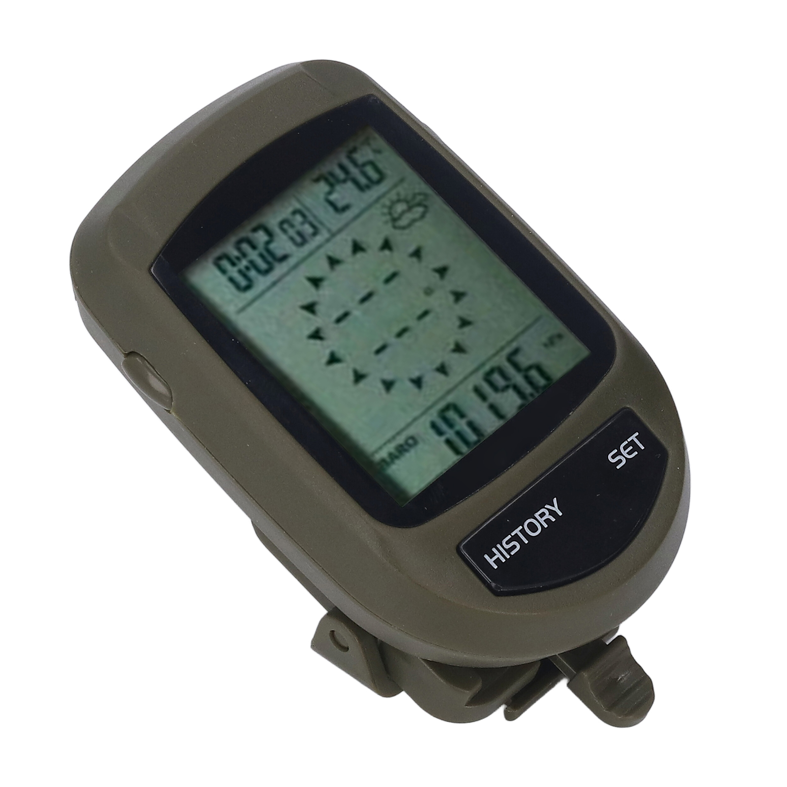 8-in-1-lcd-digitaldisplay, Höhenmesser, Multifunktionsanzeige Für Höhe, Temperatur, Uhr Und Wetterüberwachung