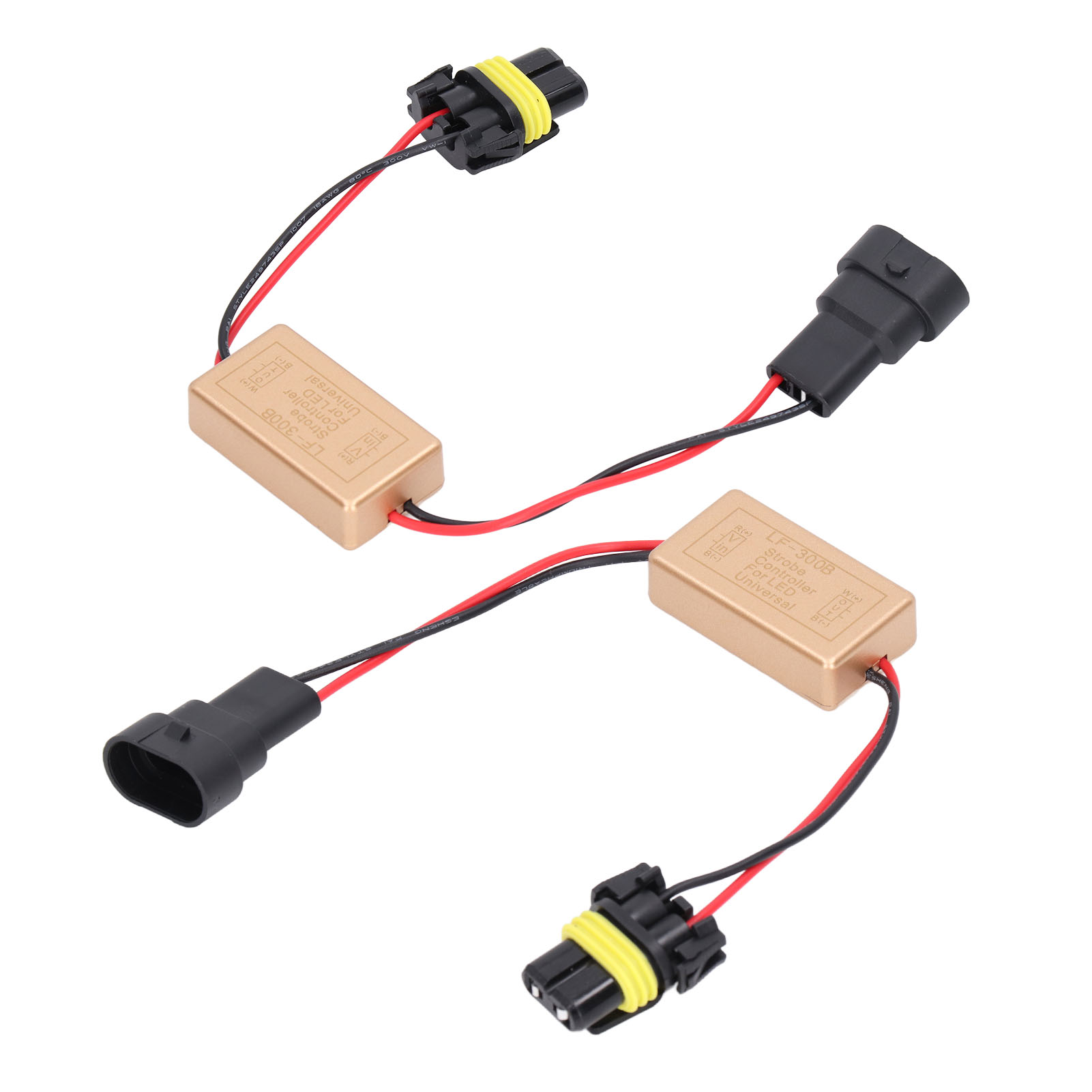 Stück 50w Led-blitzsteuerung Dauerblitz Abs Nebelscheinwerfer-blitzmodul Blitzsteuerung Für Led-scheinwerfer
