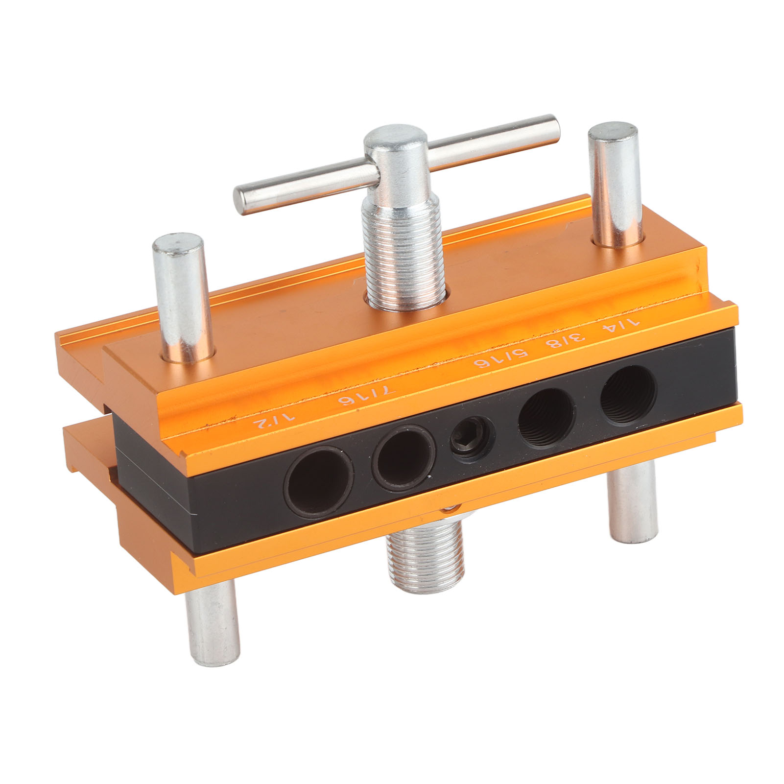 Selbstzentrierende Dübelvorrichtung Aus Aluminiumlegierung, Bohrführungsbuchsen-set, Holzlocher-positionierer, 64 Mm Breite