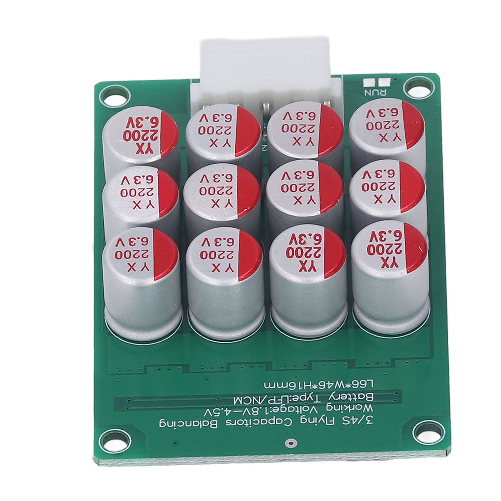 Aktiver 4s-batterieausgleicher Mit Kabel Für Lithium-batterien (balancerplatine) Für Ternäre Lfp-zellen (1,8 V–4,5 V) Mit Gehäuse