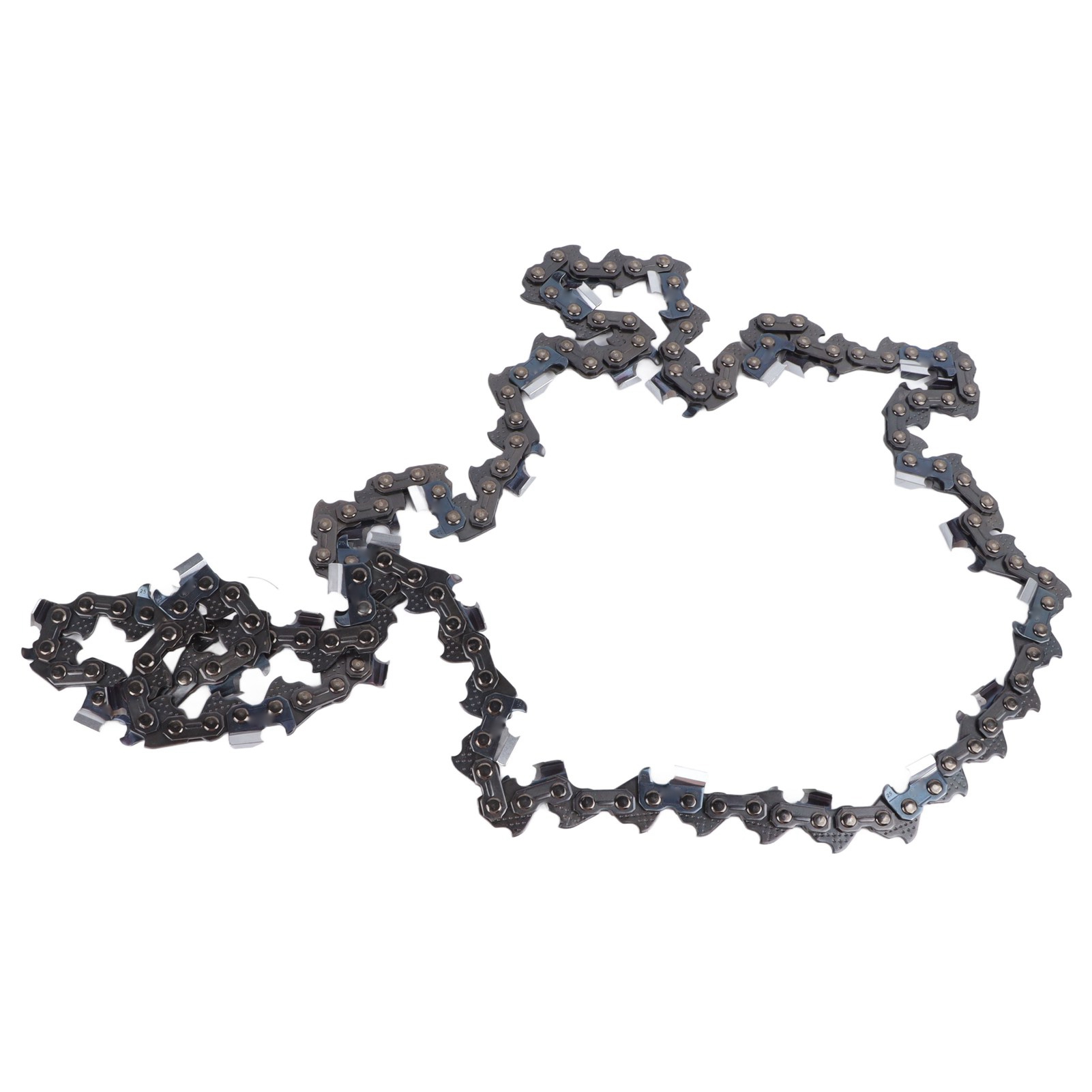 3/8"-kettensägekette Aus Metall, Stabil, Scharf, Präzise, 68 Treibglieder, 34-blatt-kettensägekette Für Die Holzernte