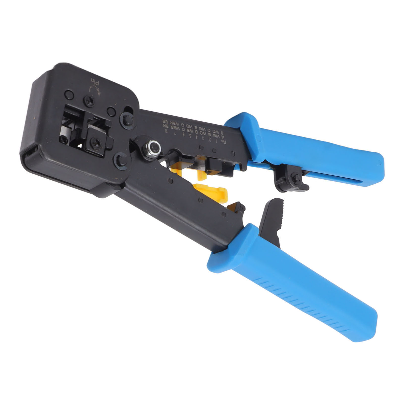 Ethernet-crimpwerkzeug-set Rj45 Rj12 Rj11 Stecker Handcrimpzange Mit Netzwerkkabelabisolierer