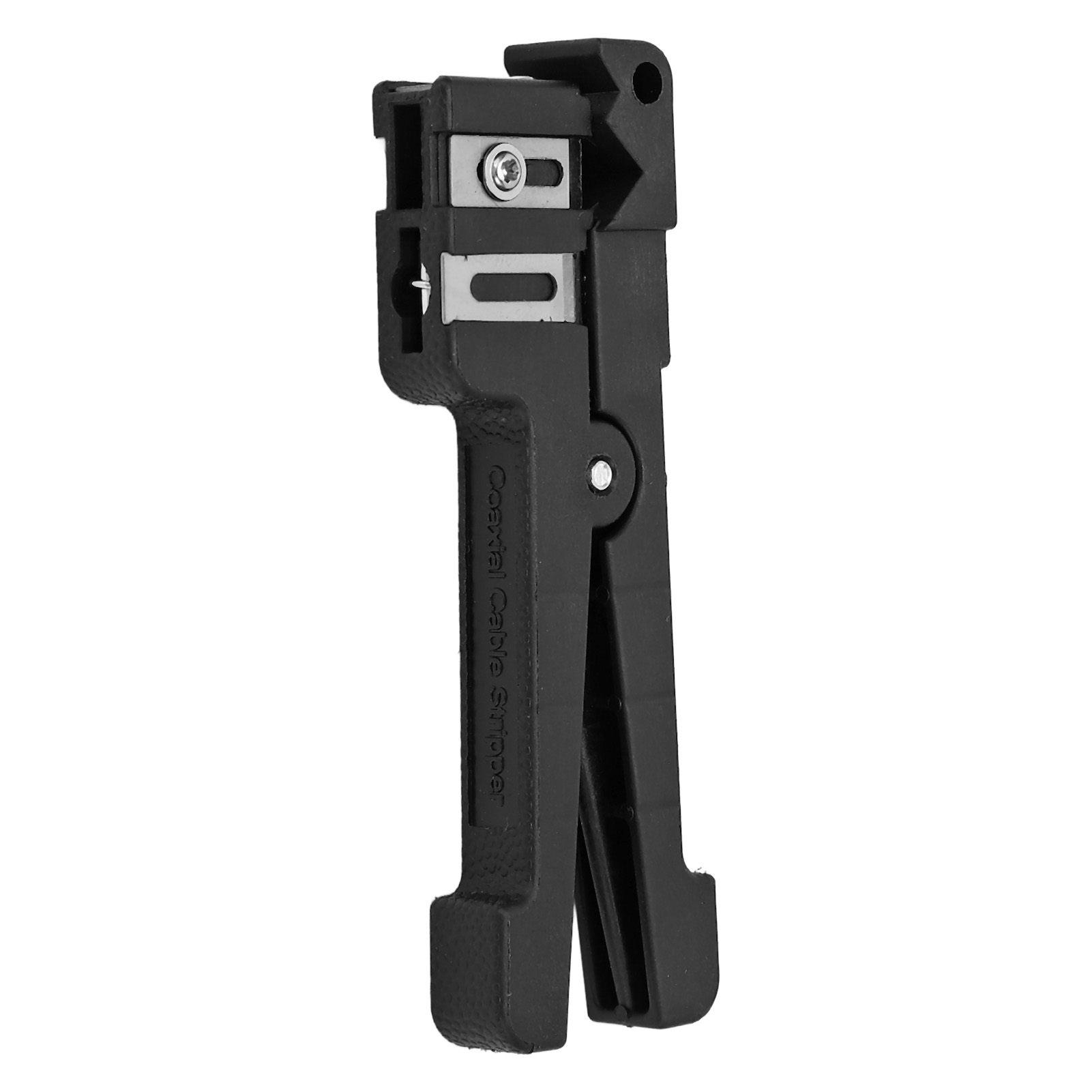 Koaxialkabel-abisolierer, Glasfaser-pufferrohr-abisolierwerkzeug, Schwarz, Für 4,8–7,9 Mm Draht