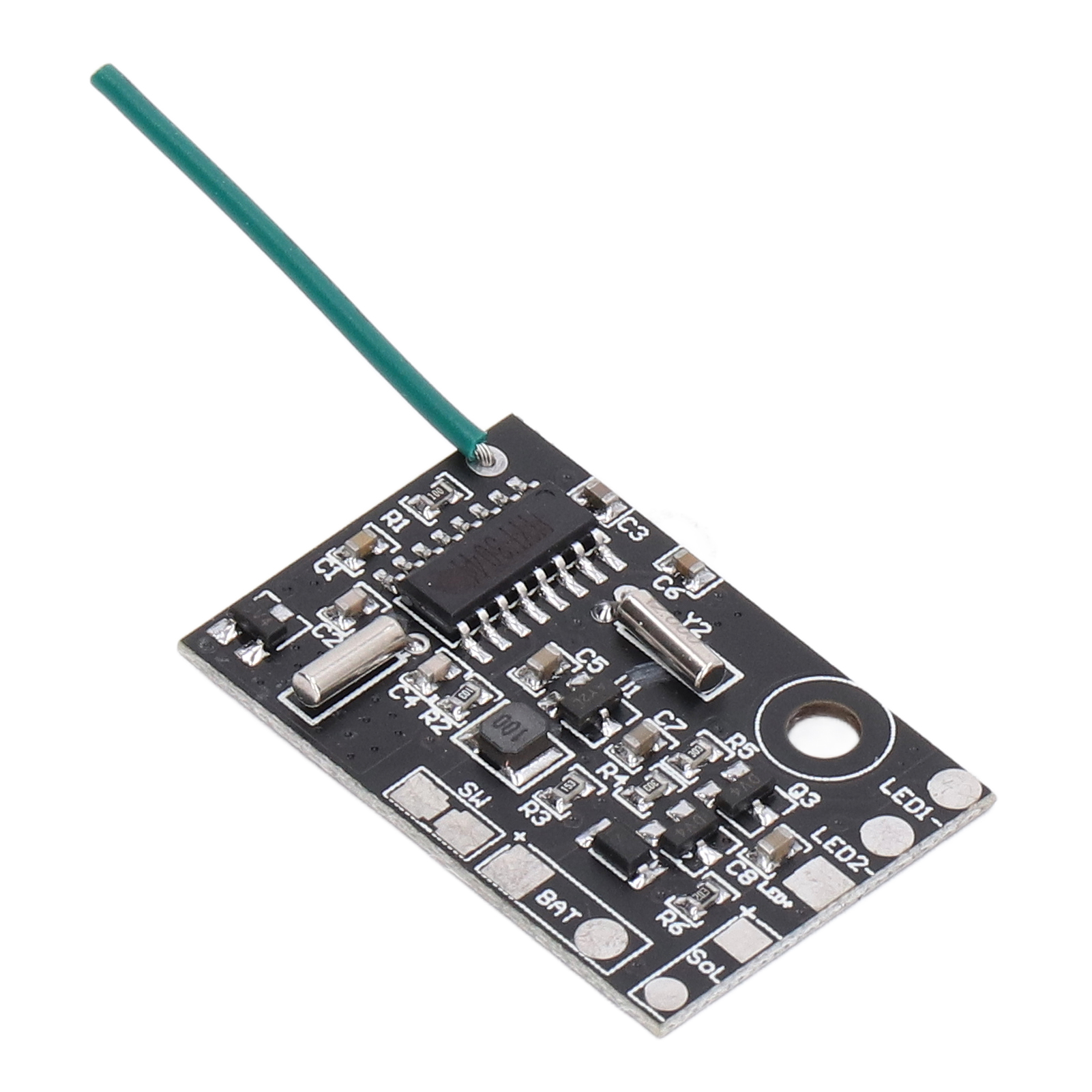 1,2-v-solar-leiterplatte, Synchrone Übertragung, Warnlampen-steuermodul, 2,4-ghz-funk