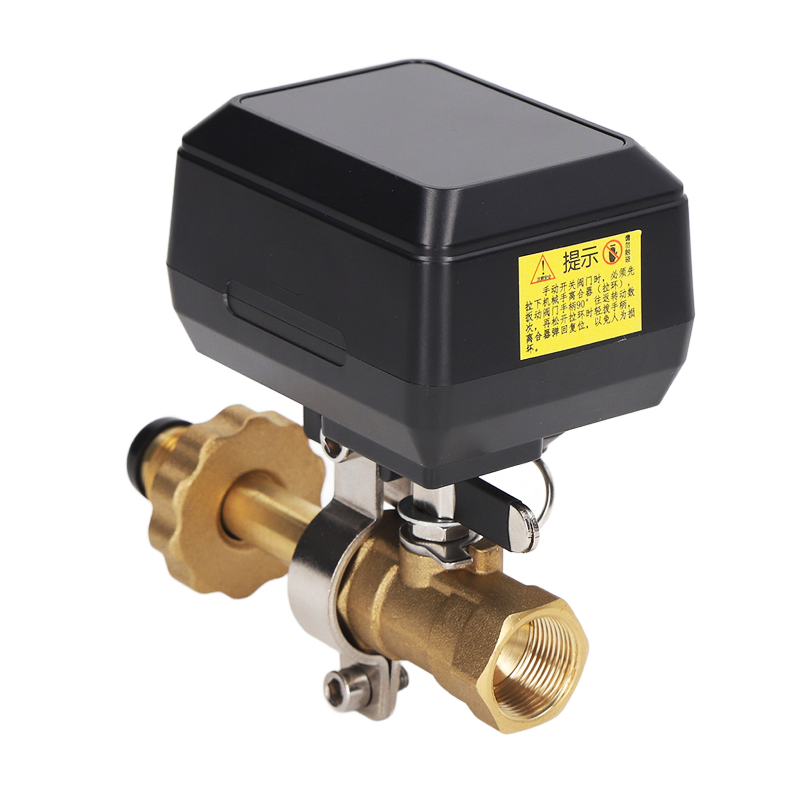 Automatischer Elektrischer Kugelventilregler Mit Gasdetektor, Anti-interferenz-funktion, Ac 90–240 V, Eu-stecker