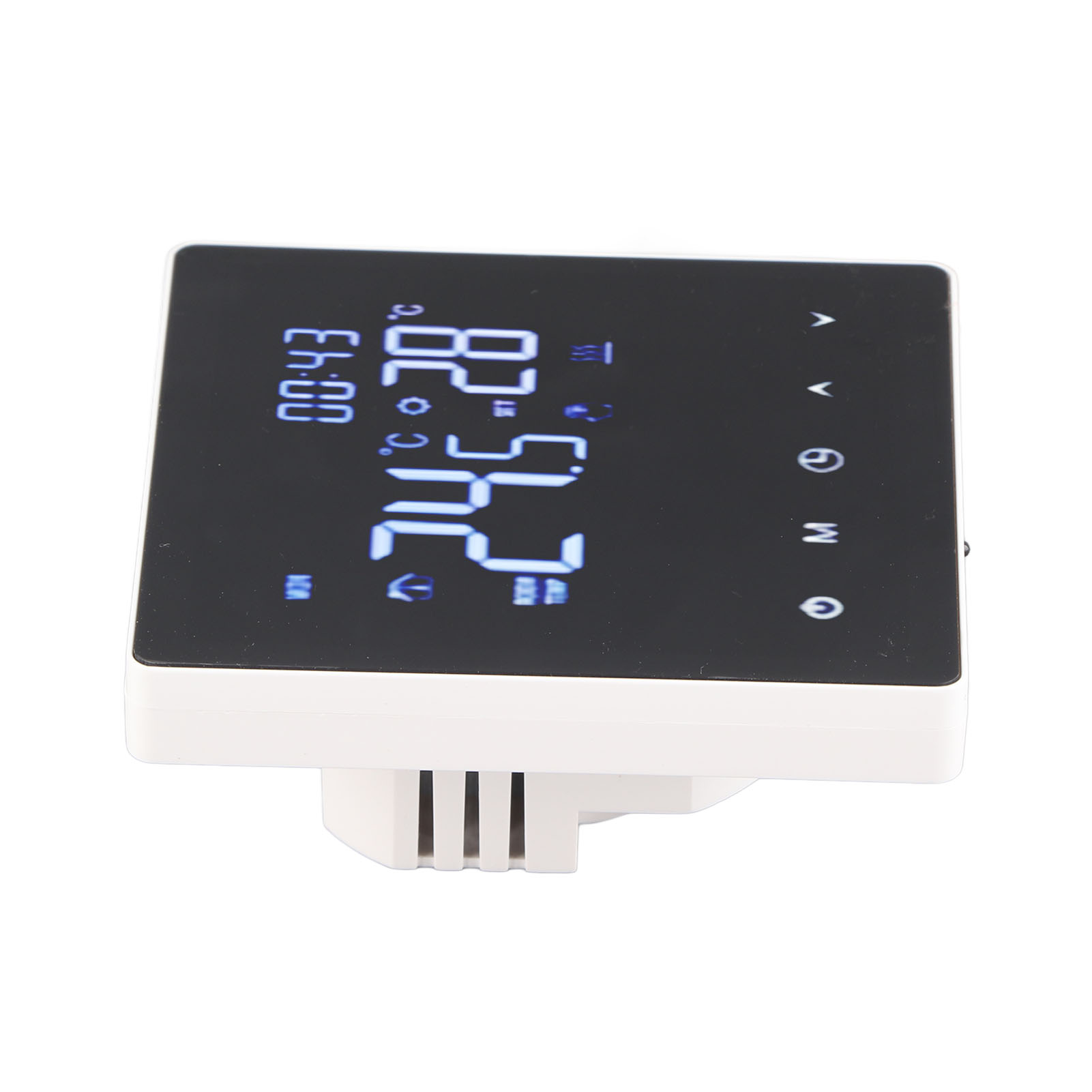 Touchscreen-thermostat Mit Digitaler Anzeige Und Konstanttemperaturregler Für Fußbodenheizungskessel, Weiß, Ac 90–240 V, K2mrh3a