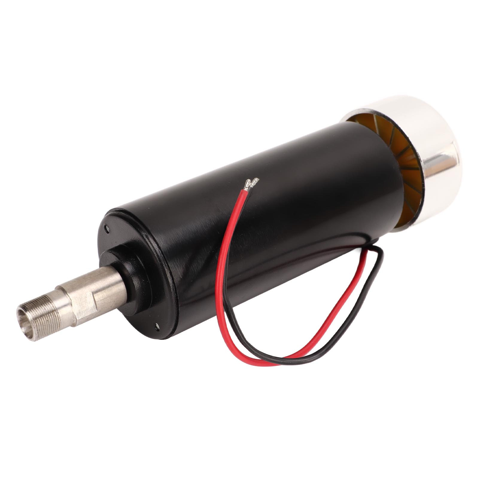 52-mm-spindelmotor Er11 Mit Spannzange, Luftgekühlter Cnc-motor Für Fräs- Und Graviermaschinen, 48 V Dc, 500 W, 12.000 U/min, 600 Mn·m, Schwarz