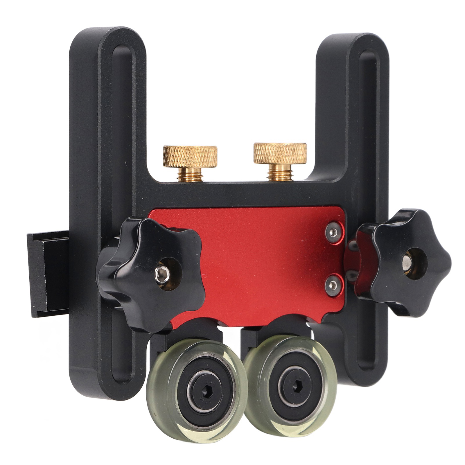 Tischkreissägen-materialrolle, Holzbearbeitungs-doppelrad-gleitführungsrolle, Federbrett-hilfswerkzeug