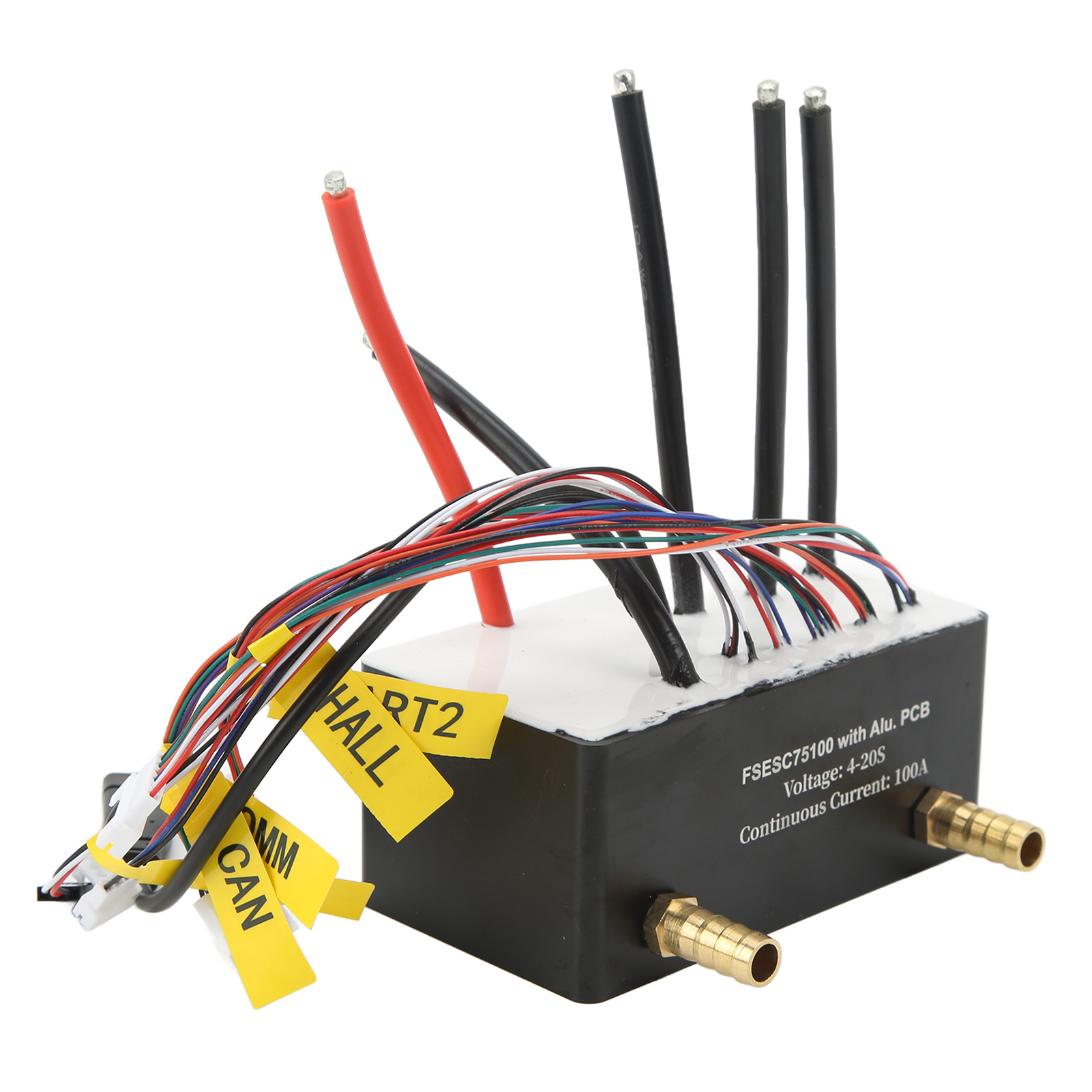 Elektrischer Drehzahlregler Mit Aluminiumplatine, Wassergekühlt, 168-mhz-cpu, Hochstrom-mosfet, 14–84 V