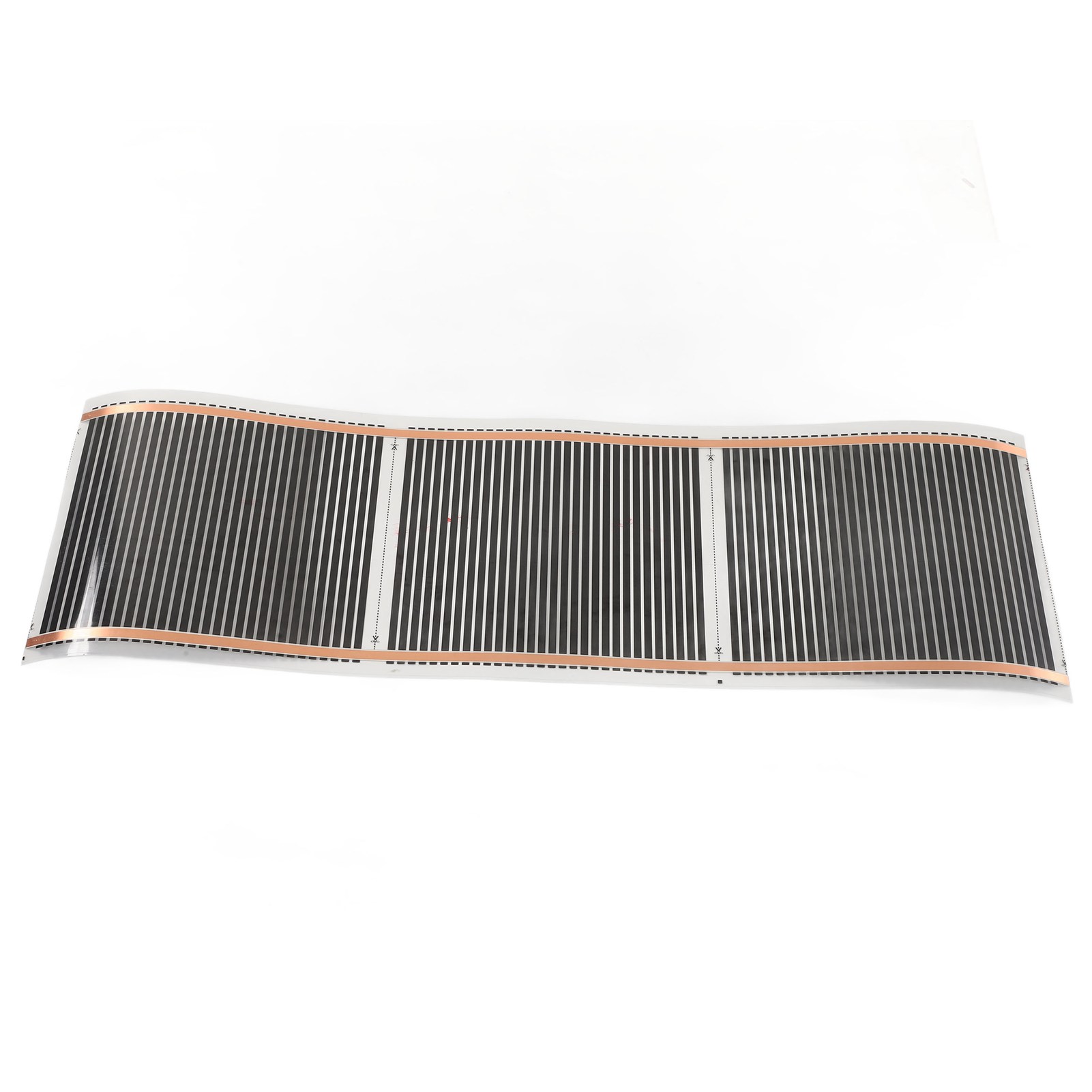 Elektrische Fußbodenheizungsmatte, 220 V, Geräuscharm, Große Größe Für Zuhause, 25 X 95 Cm / 9,84 X 37,4 Zoll