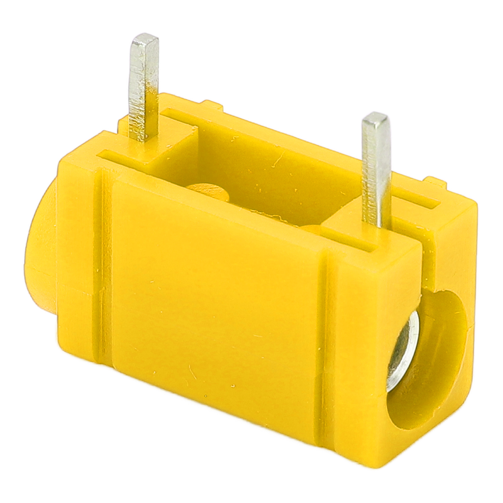 5 Stück 4-mm-bananenbuchsen, Professionelle Vernickelte Messing-leiterplattenbuchsen, Zubehör Für Multimeter, Gelb