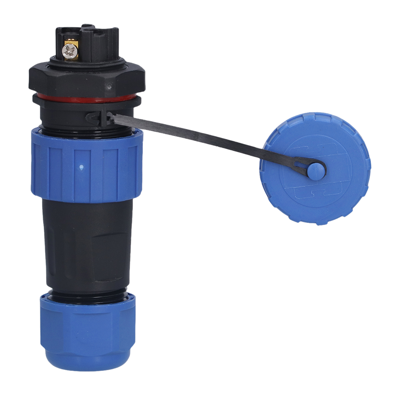 Wasserdichter Stecker Mit Rückmutter Ip68 Luftfahrt-stromanschluss 250v Für Kabel Und Leitungen Lp204 Pin