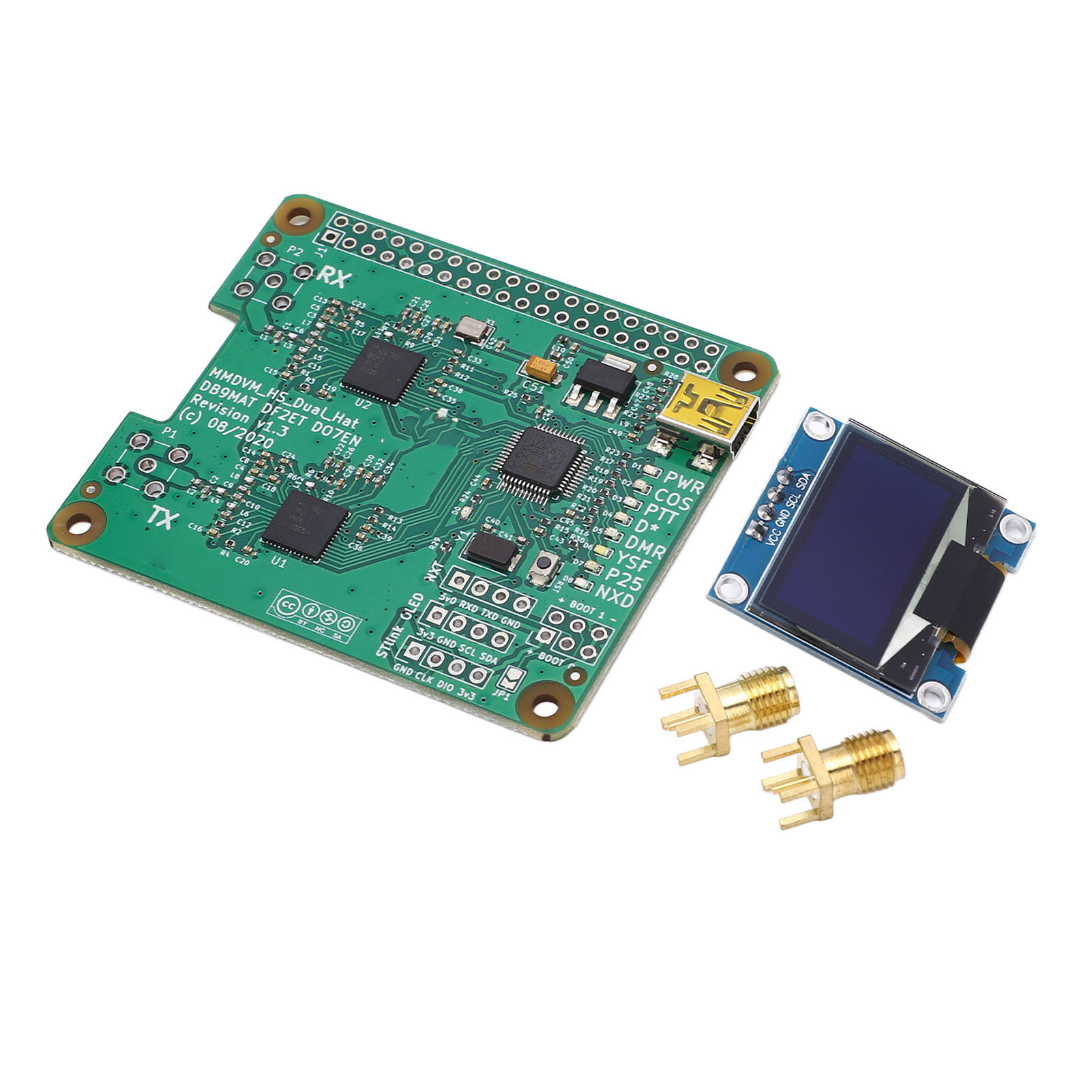 Mmdvm Duplex Hotspot Board Temperaturkompensiertes Quarz-duplex-hotspot-modul Für Raspberry Pi