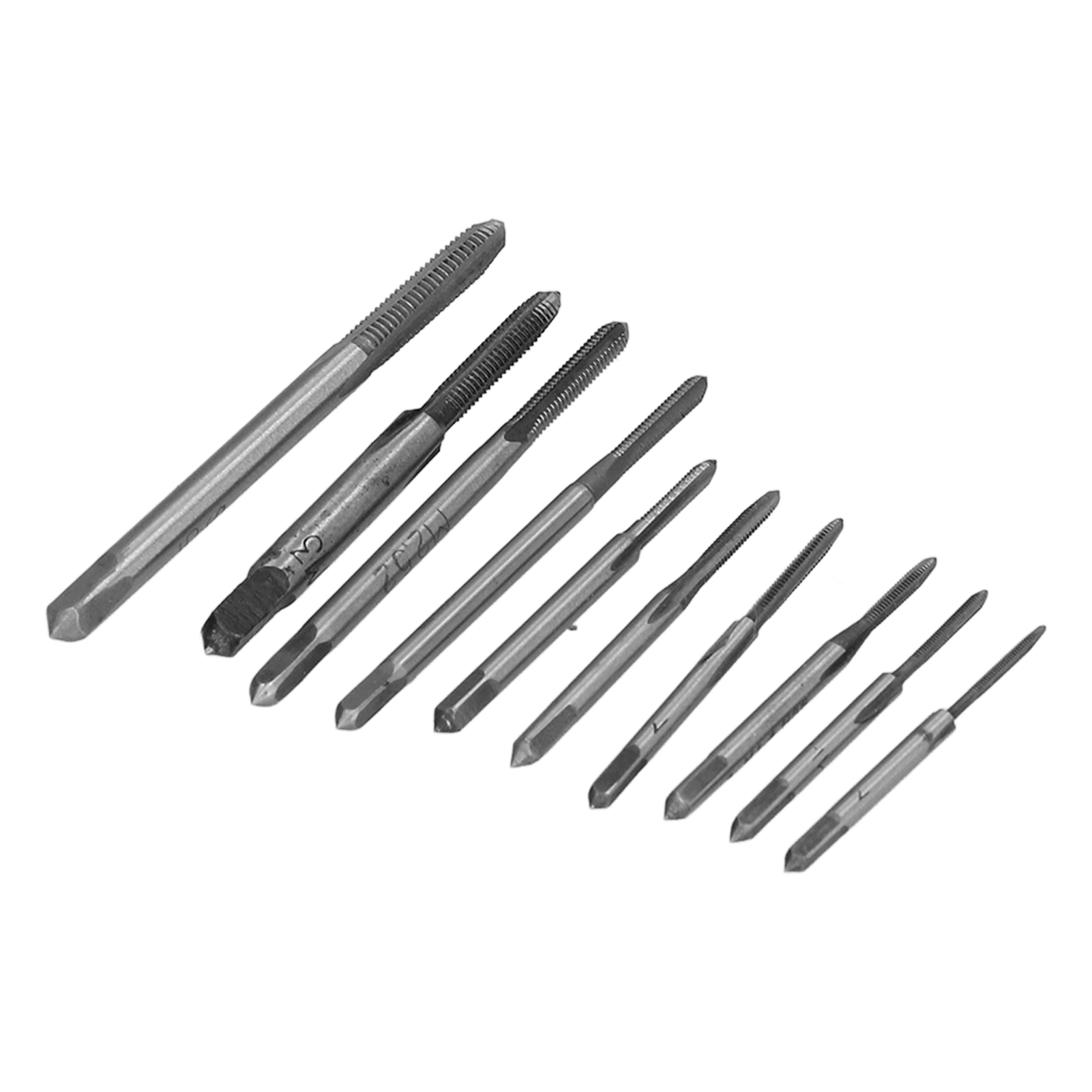 10-teiliges Set Mikro-gewindebohrer Aus Hss-stahl Für Uhren