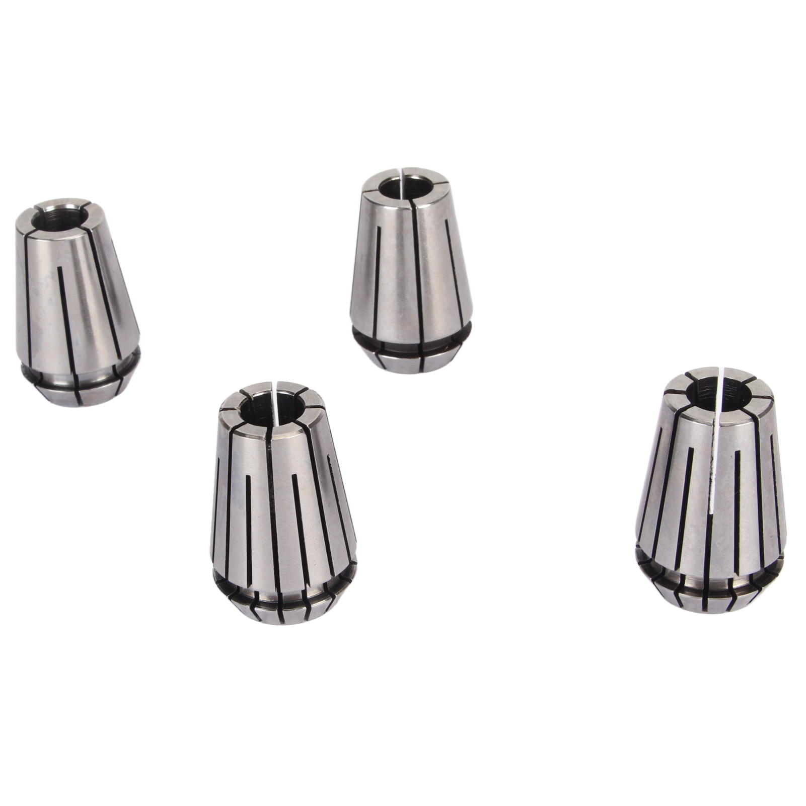 4 Stück 4-backen-spannzangenfutter Für Cnc-graviermaschinen Aus Hochkohlenstoffhaltigem Stahl, Dreh- Und Fräsmaschinen, Federspannzangenfutter