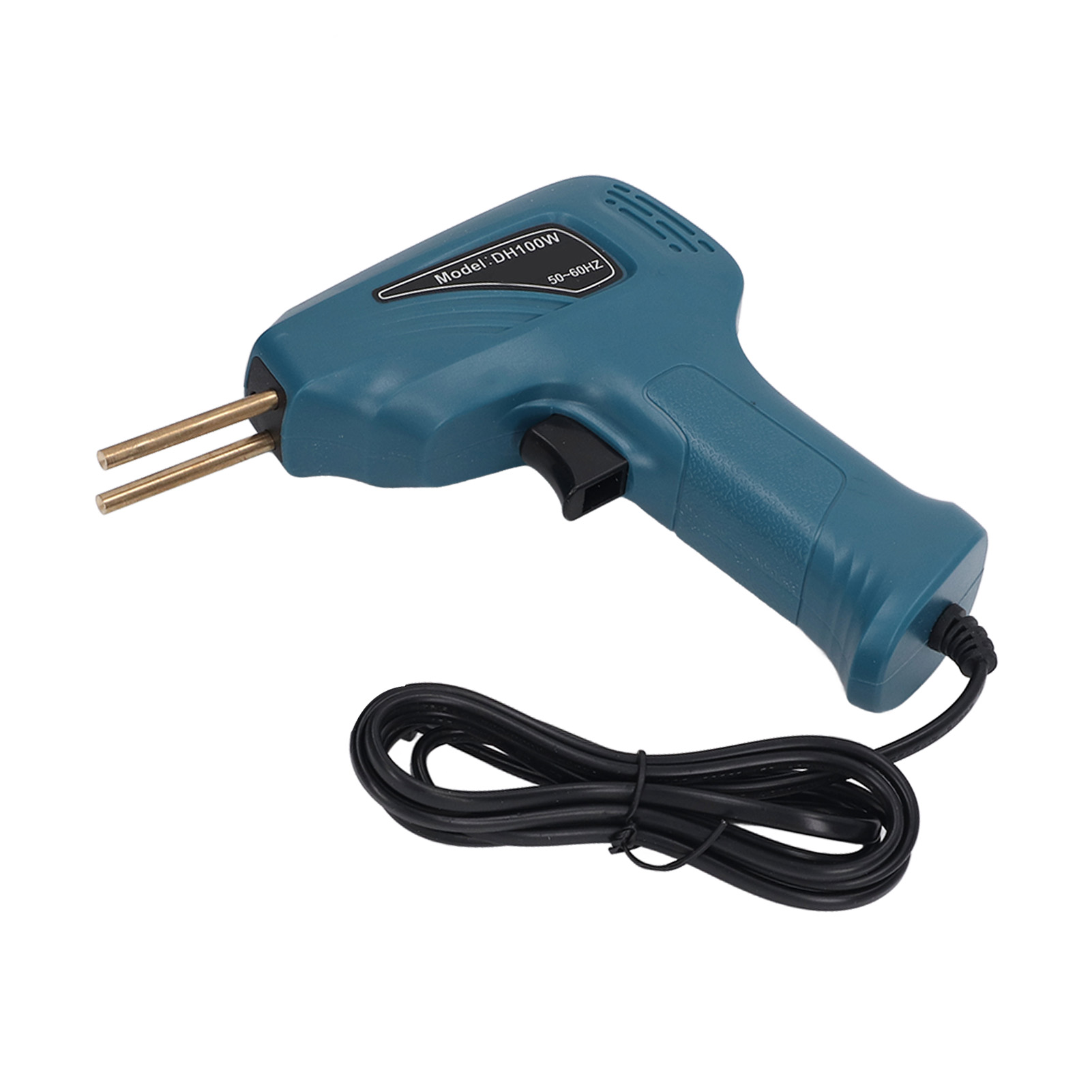 Kunststoffschweißbrenner Mit Klammer, Robust Und Praktisch, Stoßstangenreparatur-heftgerät, Kunststoffschweißpistolen-set, Eu-stecker, 200–240 V, Cyan