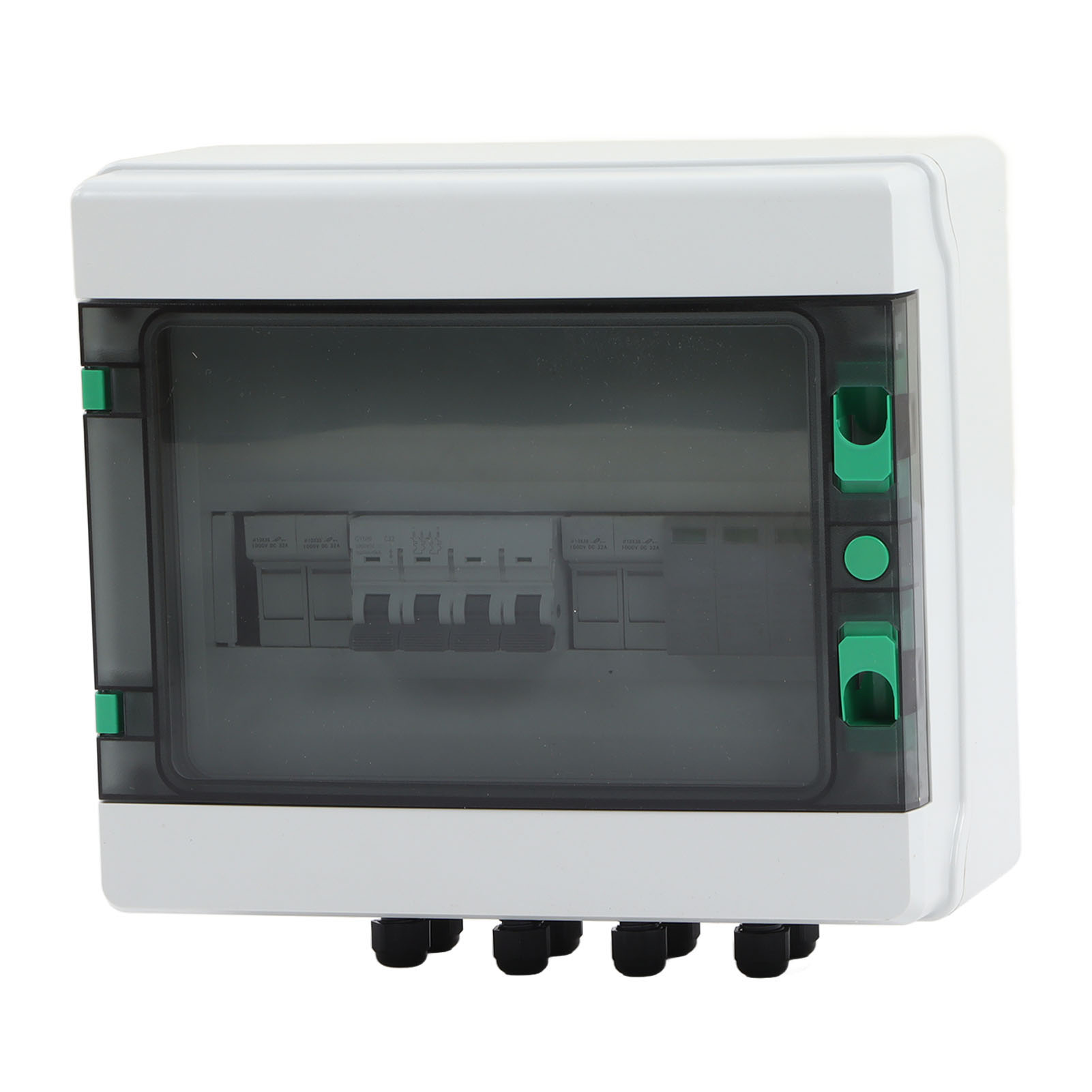 Solar-pv-kombinationsbox Ip65 Wasserdichte Dc-kombinationsbox Für 2 Pv-eingänge, 1 Ausgang, Einzelner Mppt-wechselrichter 1000 V